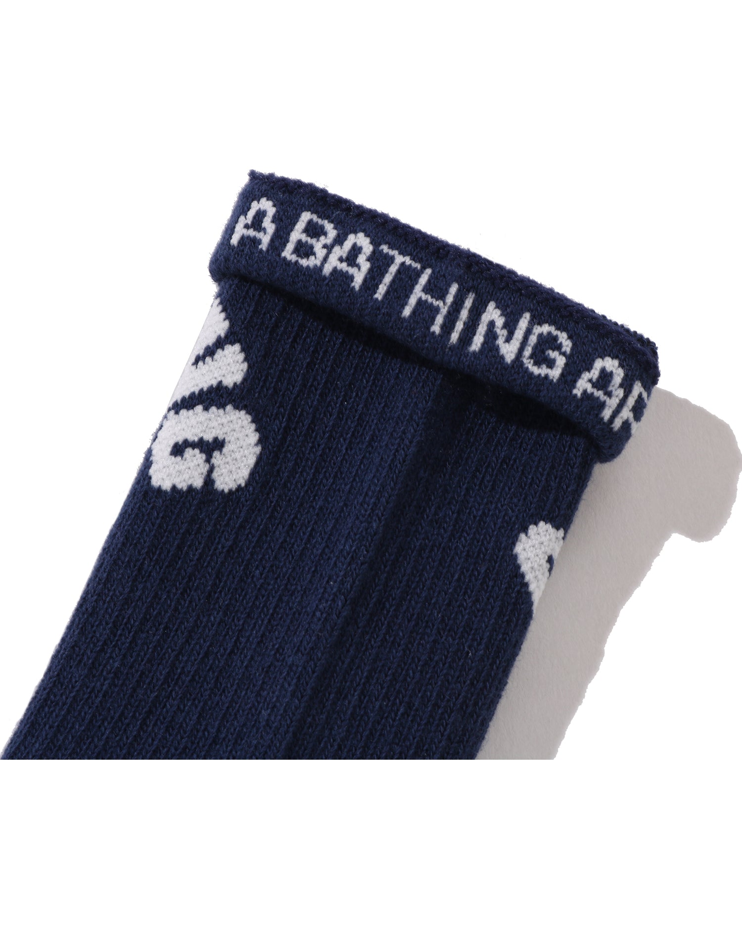 レッグウェア  BAPE SOCKS A BATHING APE® Kids College Rib Socks | Bape official website