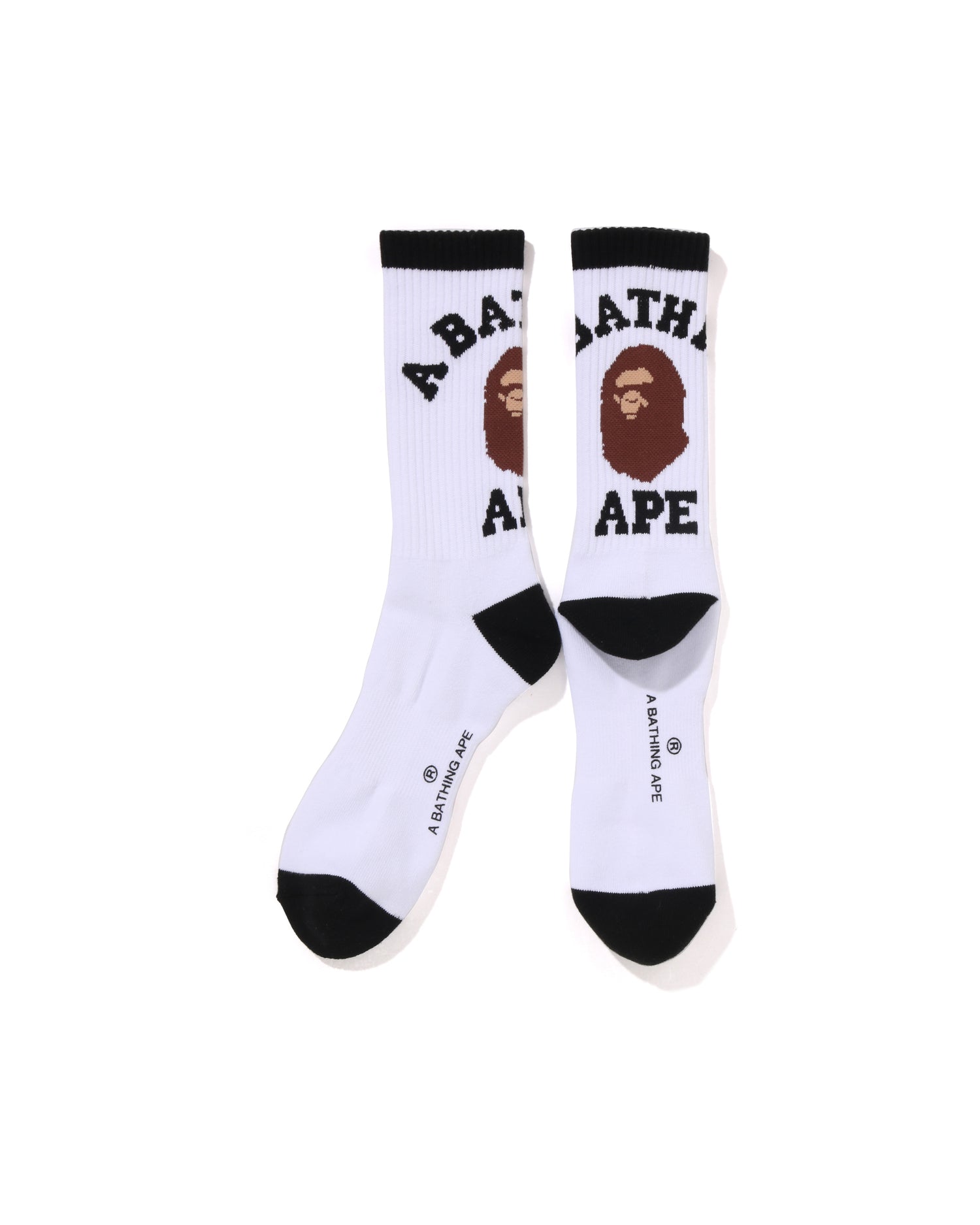 A BATHING APE® College Socks | Bape official website – INT.BAPE.COM