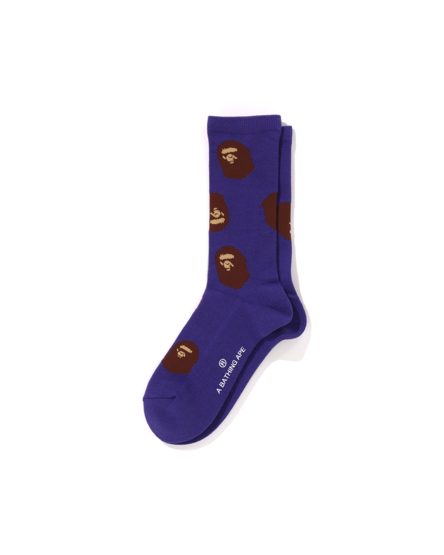 A BATHING APE® Ape Head Pattern Socks | Bape official website