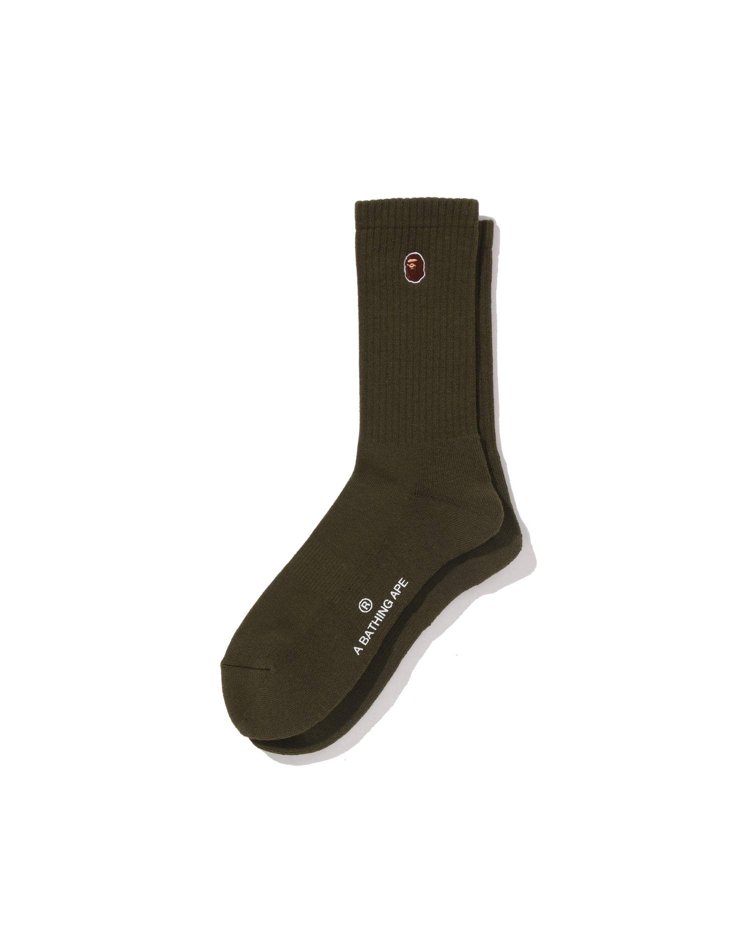 A BATHING APE® Ape Head One Point Socks | Bape official website