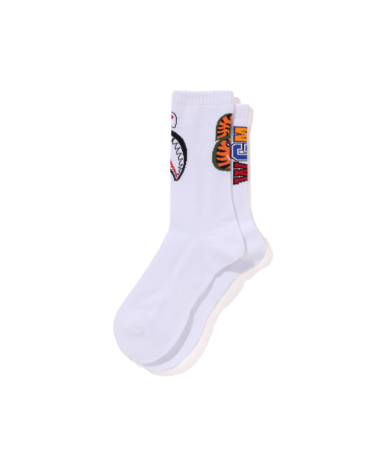 A BATHING APE® Shark Socks | Bape official website – INT.BAPE.COM