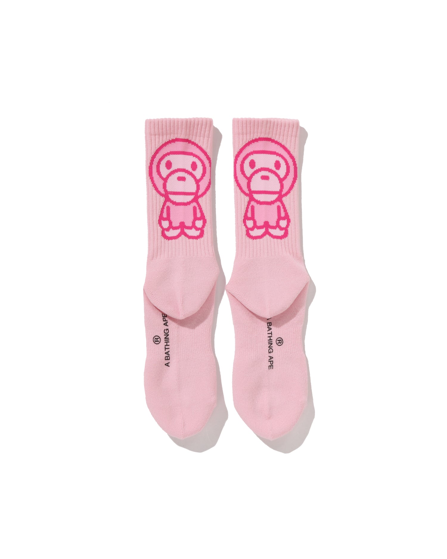 レッグウェア BAPE BABY LISA SOCKS PINK A BATHING APE® Baby Milo Socks | Bape official website – INT.BAPE.COM