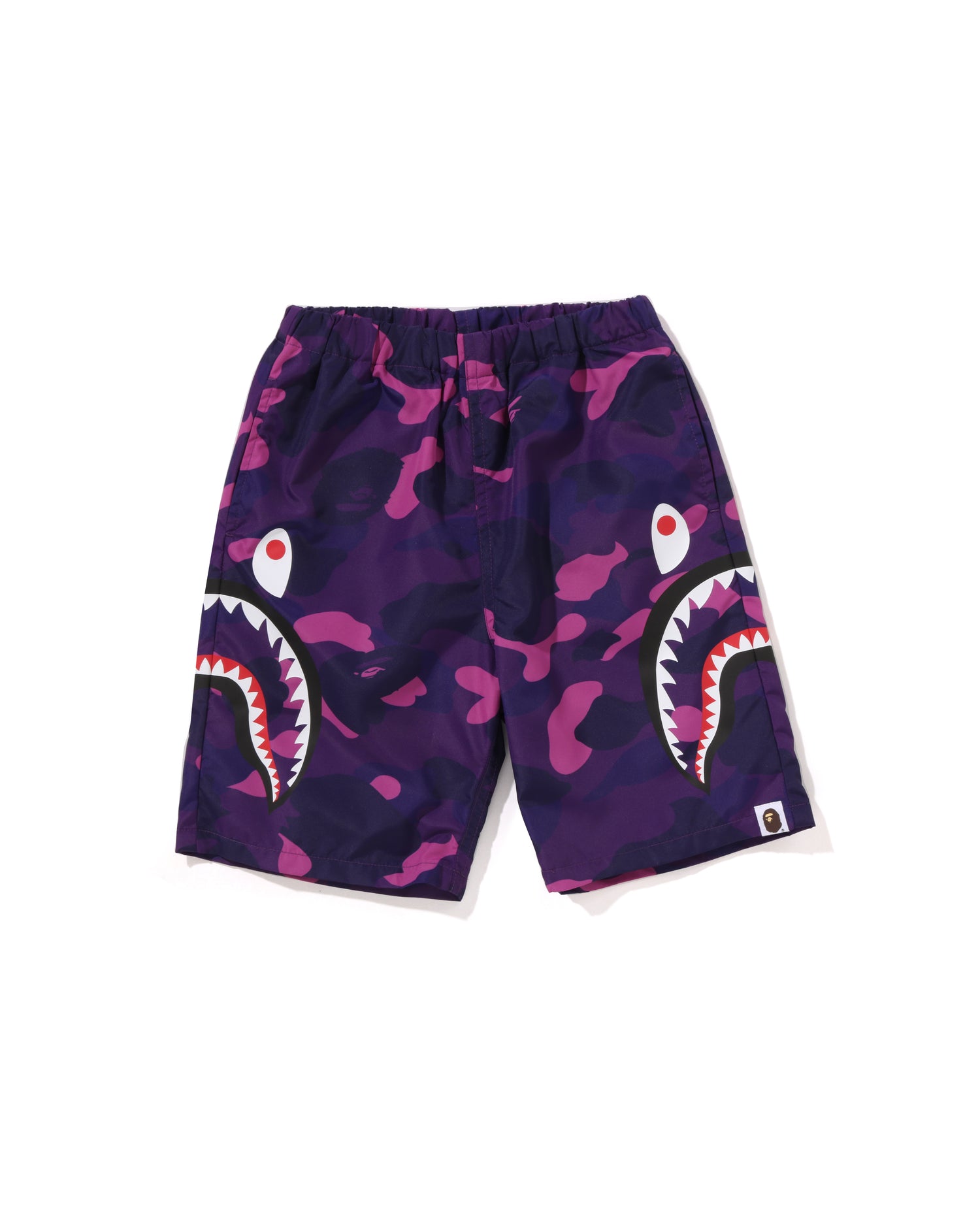パンツ A BATHING APE  SIDE SHARK BEACH SHORTS A Bathing Ape Men 1st Camo Side Shark Beach Shorts green