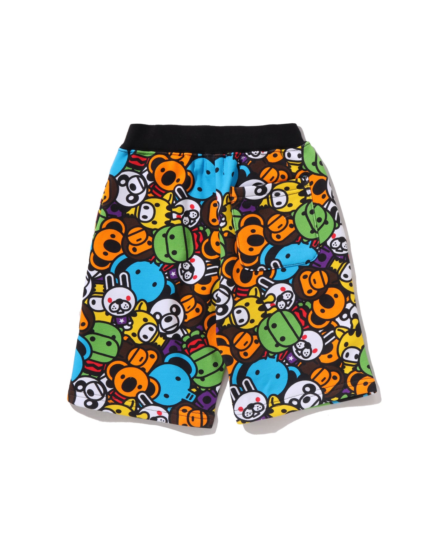 A BATHING APE® Kids Milo All Friends Sweat Shorts | Bape official