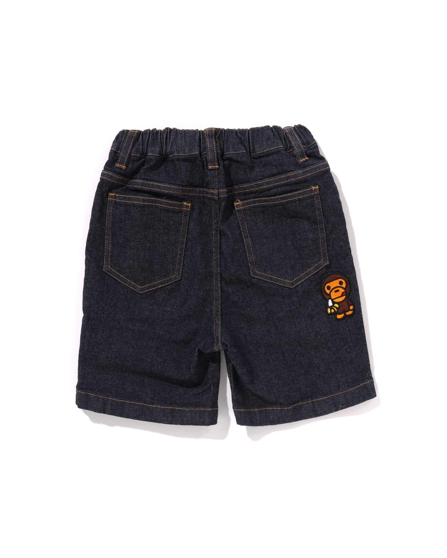 パンツ A Bathing Ape MILO FACE DENIM SHORTS L MILO FACE 10 OZ STRETCH DENIM SHORTS | bape.com