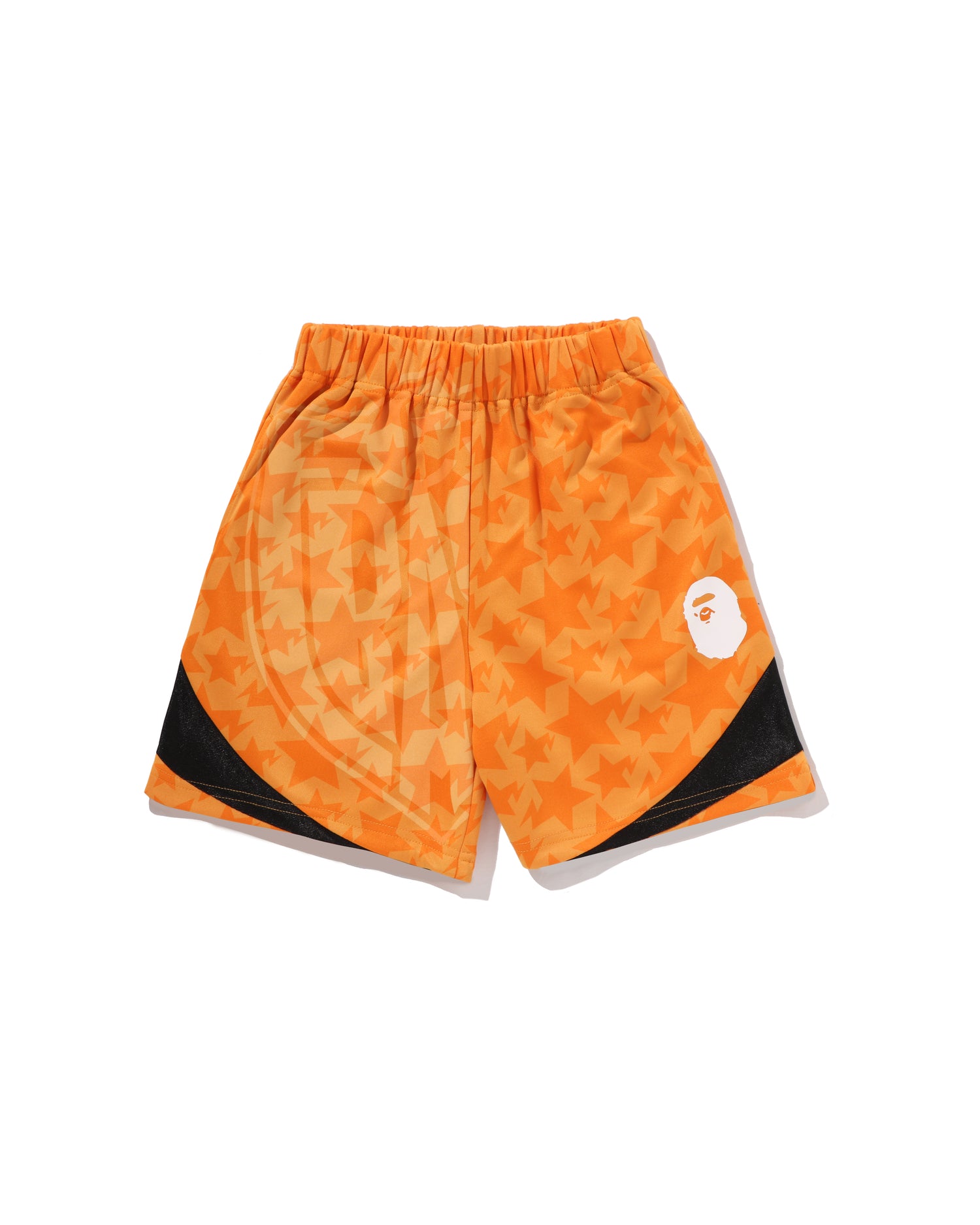 A BATHING APE® Kids STA Allover Soccer Game Shorts | Bape official