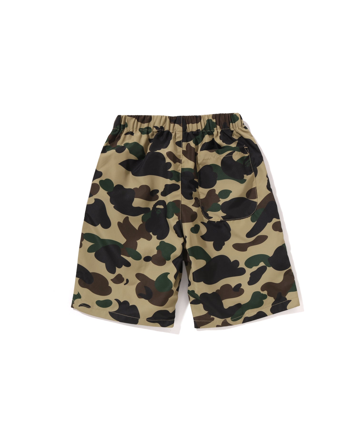 A BATHING APE® Kids 1st Camo One Point Beach Shorts | Bape
