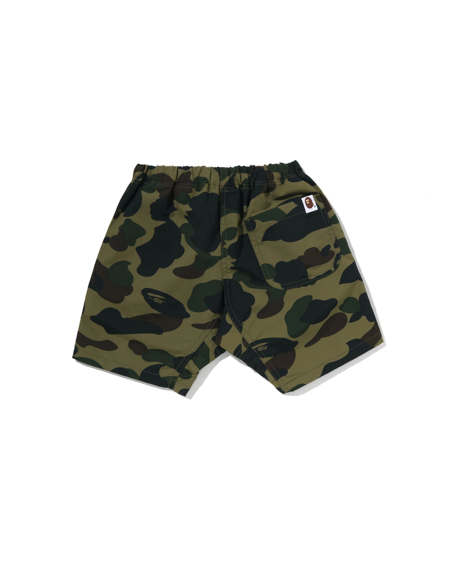 A BATHING APE® Kids 1st Camo Climbing Shorts | Bape official