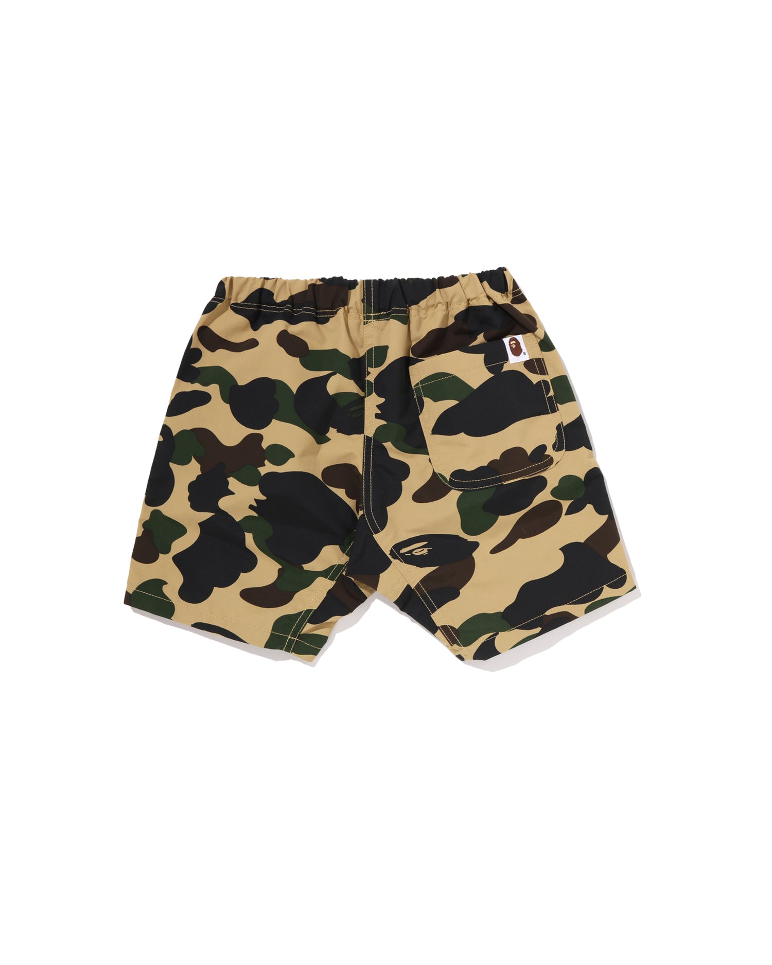 A BATHING APE® Kids 1st Camo Climbing Shorts | Bape official
