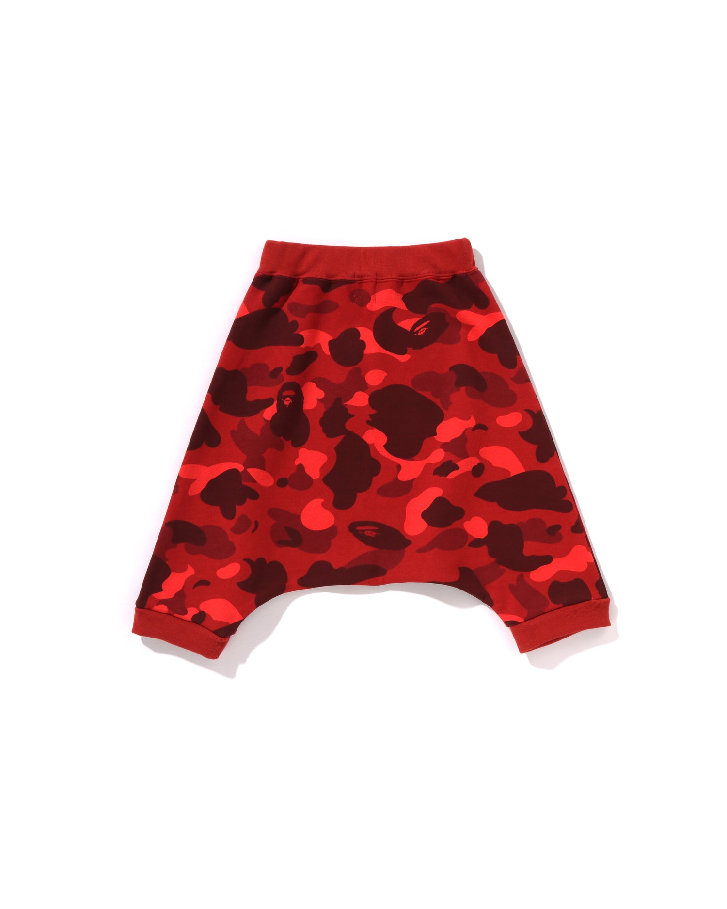 A BATHING APE® Kids Color Camo Baby Milo Sarouel Sweat Shorts