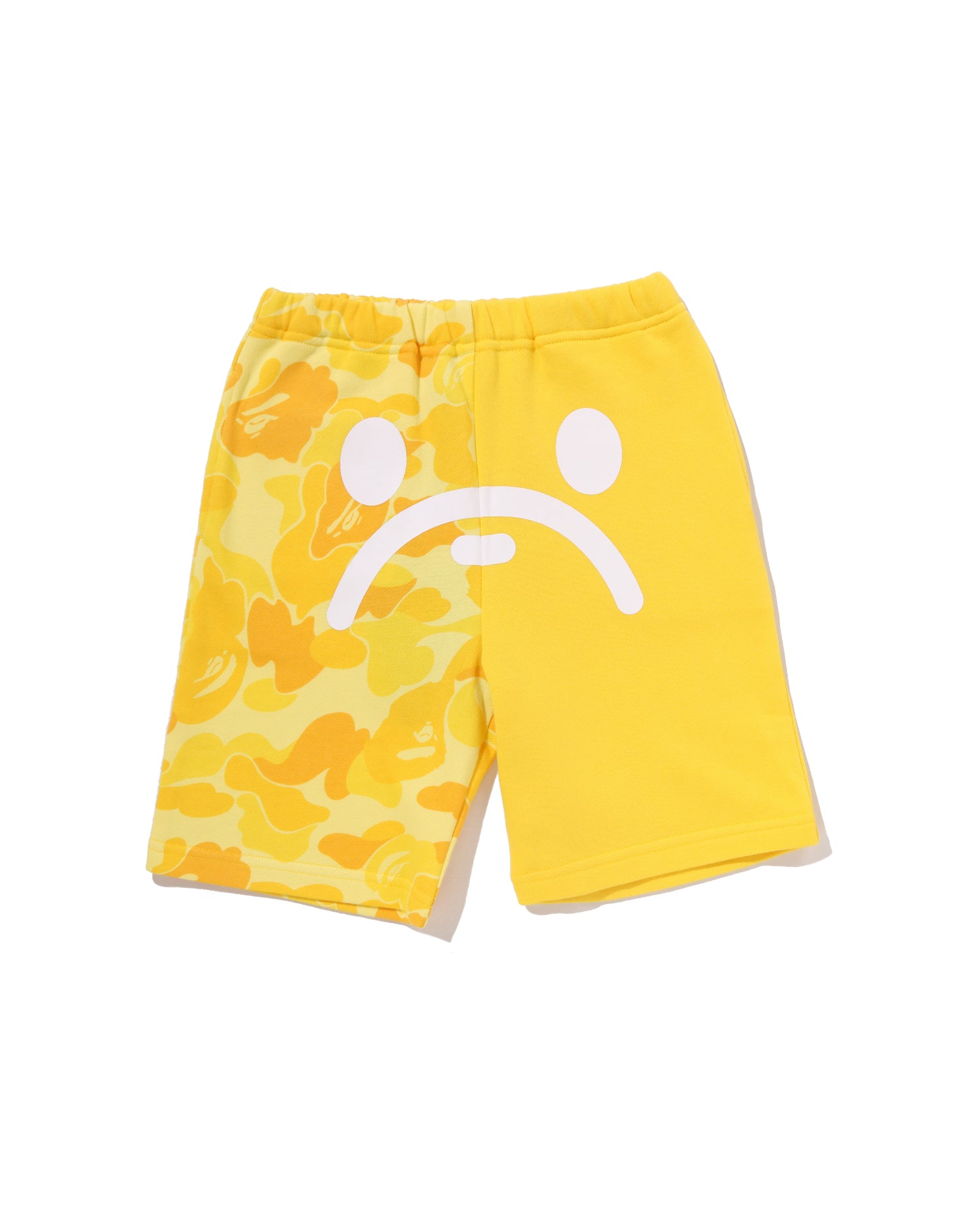 A BATHING APE® Kids Abc Camo Milo Face Sweat Shorts | Bape
