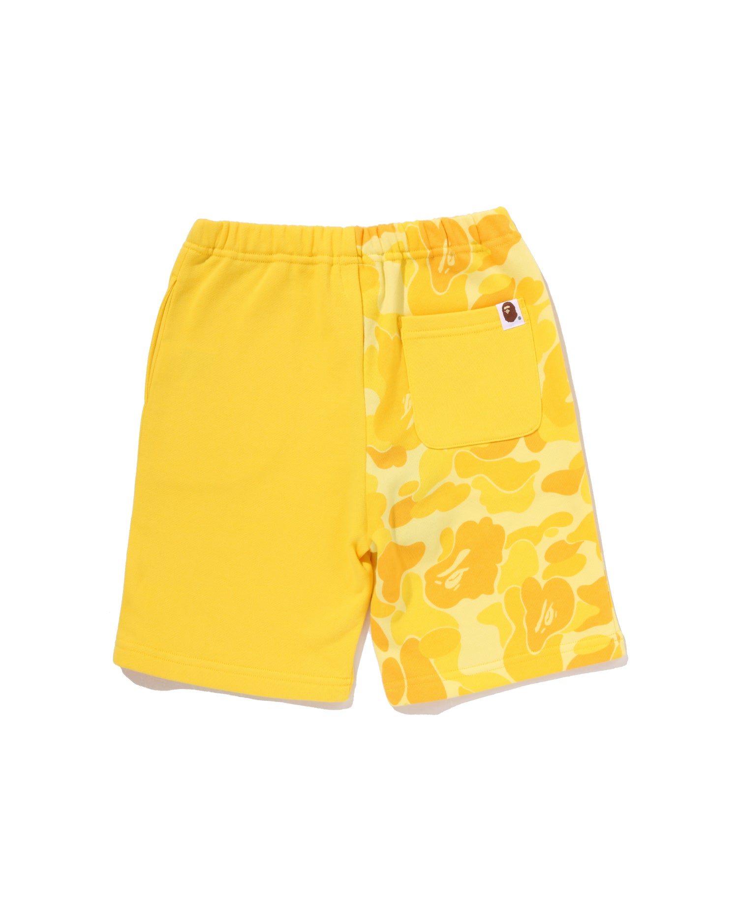 A BATHING APE® Kids Abc Camo Milo Face Sweat Shorts | Bape