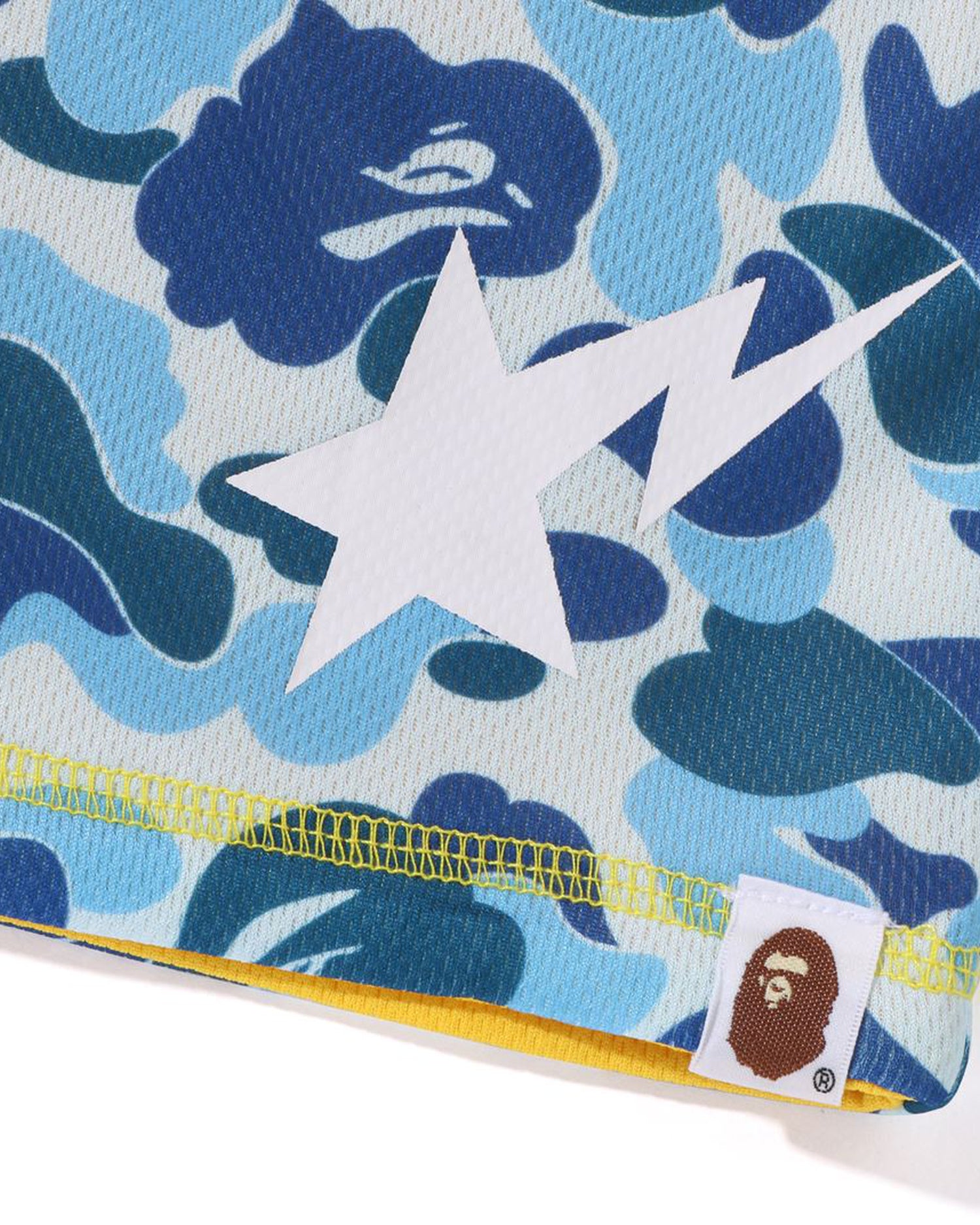 A BATHING APE® Kids Abc Camo Mesh Reversible Shorts | Bape