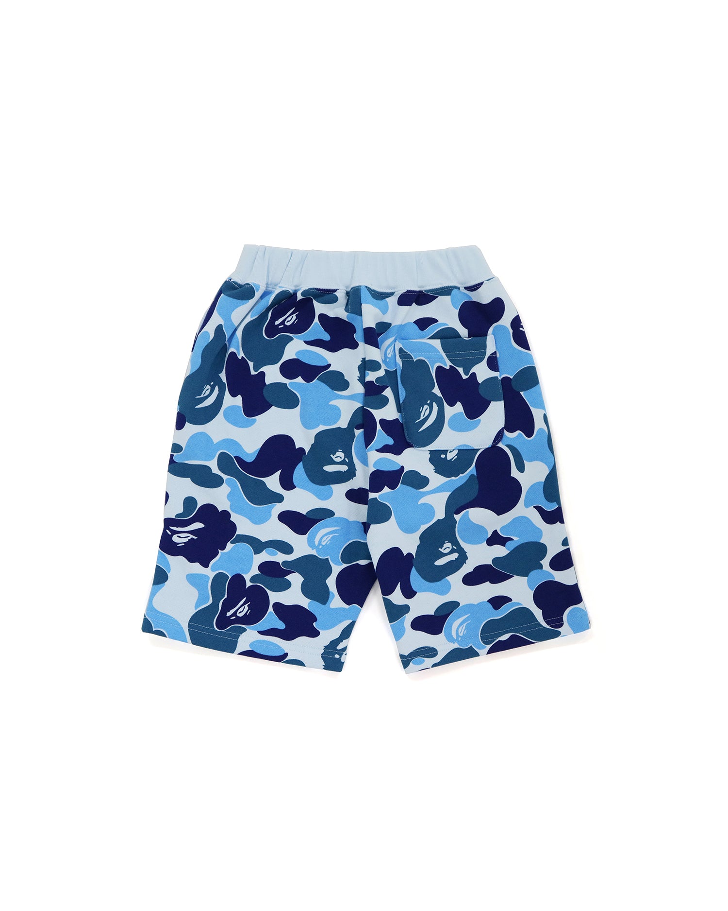 Bape blue 2024 camo shorts