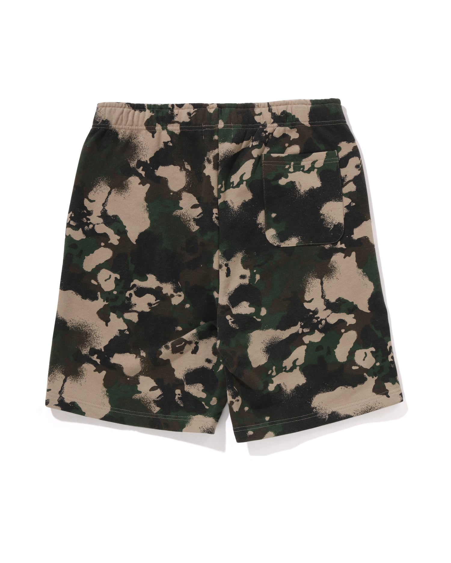 A BATHING APE CamoSideShark Shorts Mサイズ A Bathing Ape Men ABC Camo Side Shark Sweat Shorts green