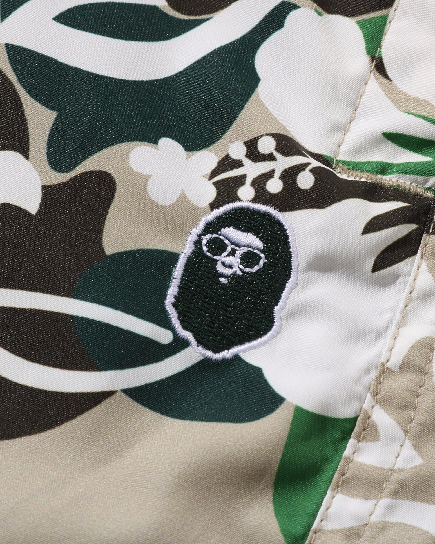 A BATHING APE® Abc Resort Camo Beach Shorts | Bape official