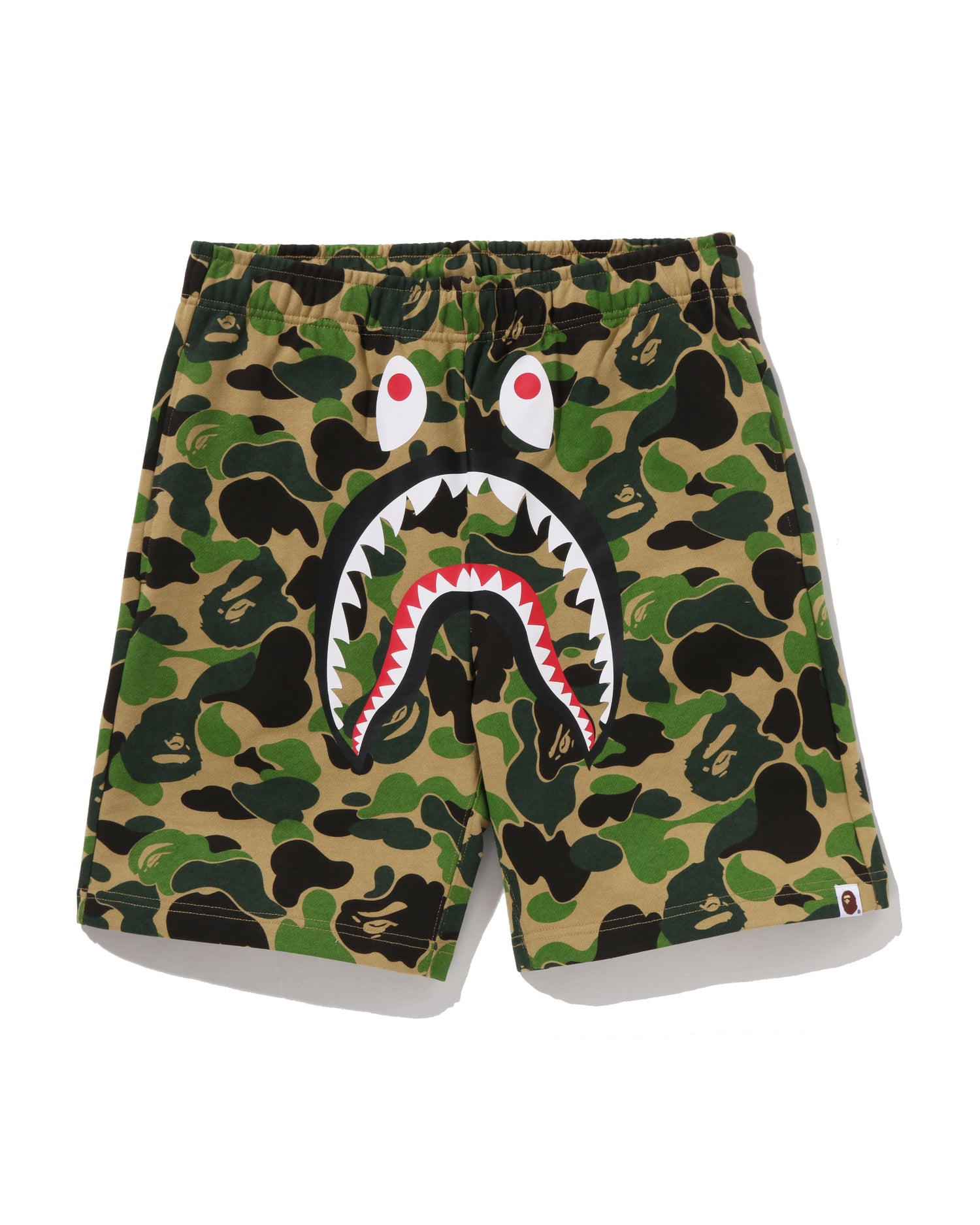 A BATHING APE® Abc Camo Shark Sweat Shorts | Bape official website