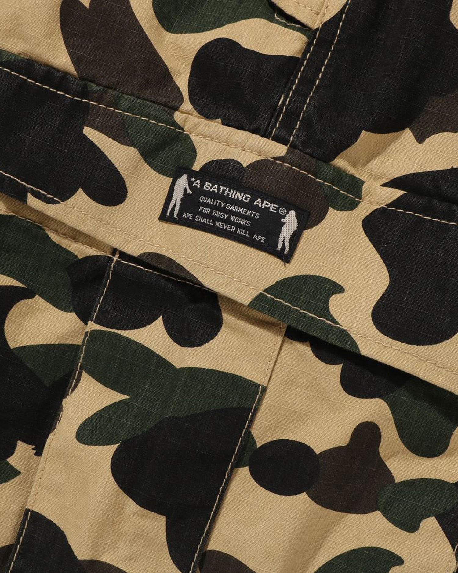 A BATHING APE® 1st Camo Ripstop Cargo Shorts | Bape official