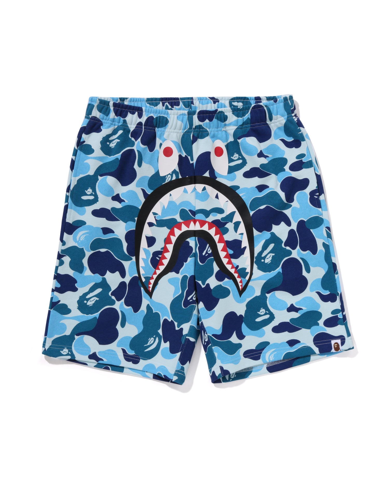 A BATHING APE® Abc Camo Shark Sweat Shorts | Bape official