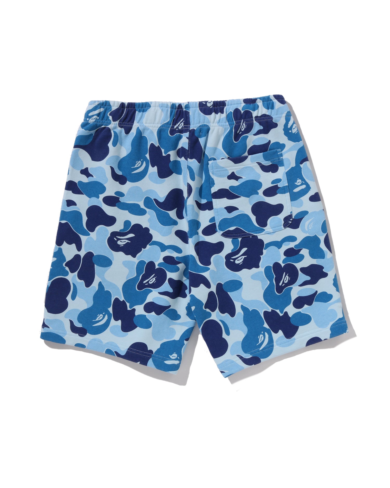 A BATHING APE® Abc Camo Heavy Washed Relaxed Fit Sweat Shorts