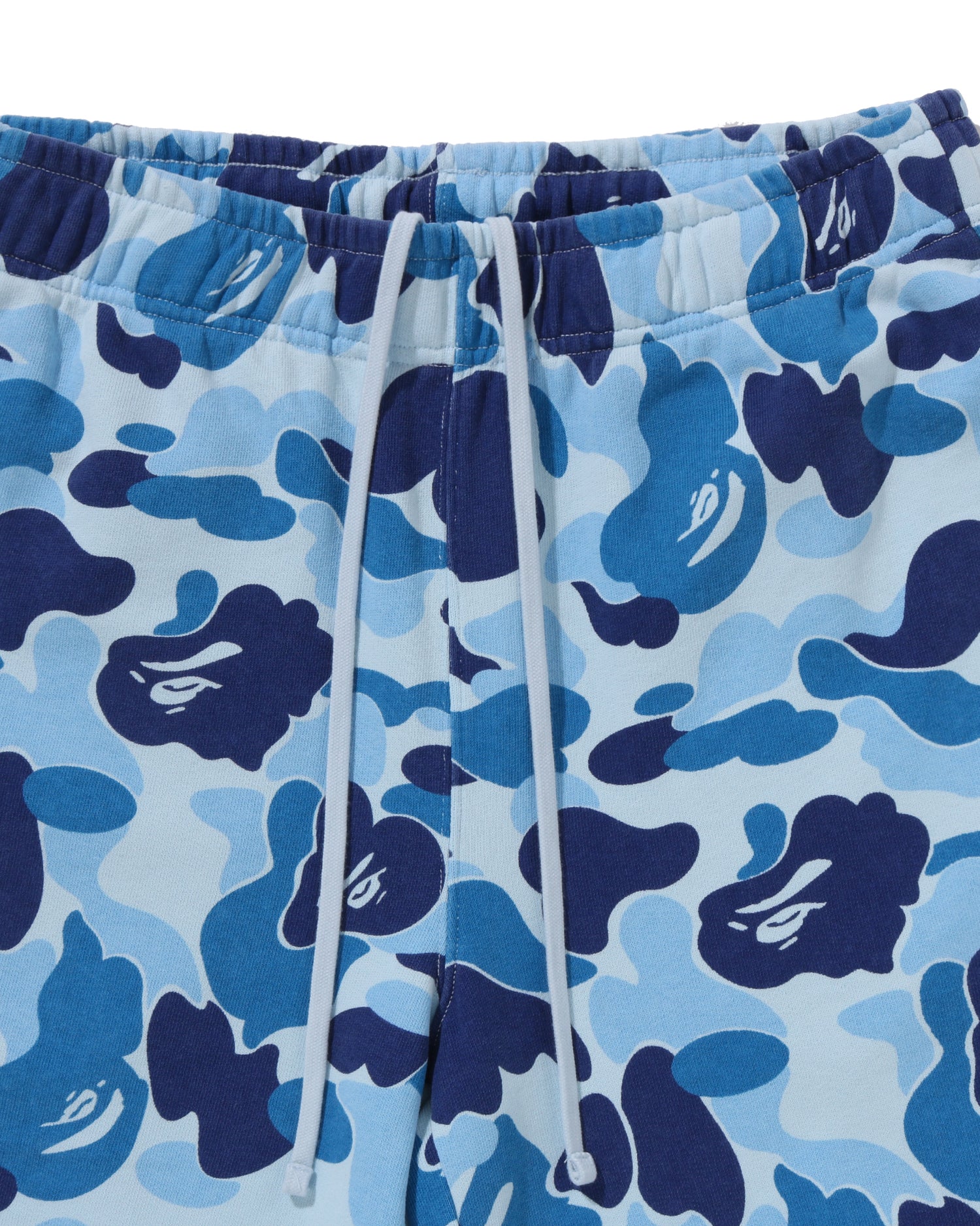 A BATHING APE® Abc Camo Heavy Washed Relaxed Fit Sweat Shorts