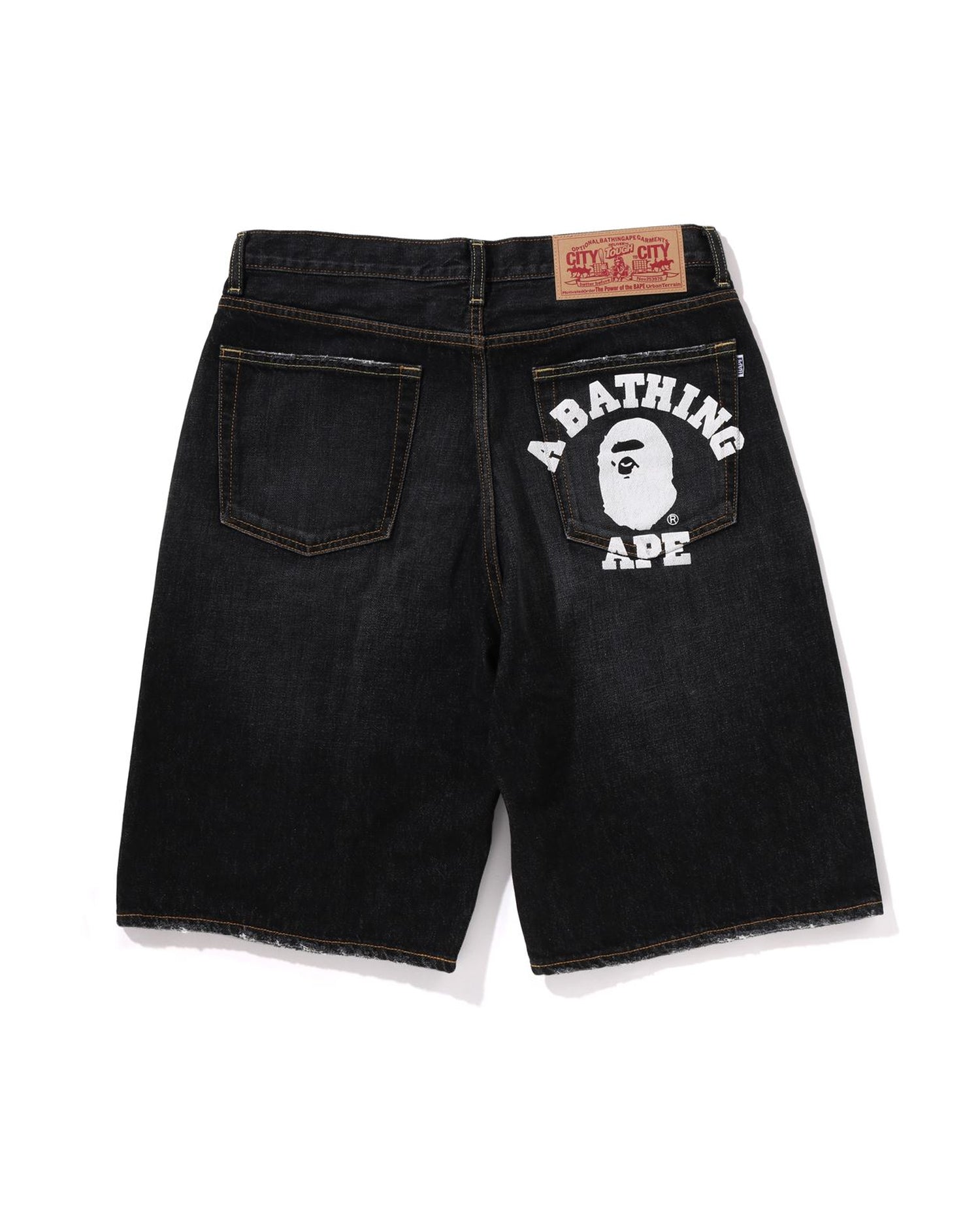 Bape jean shorts online