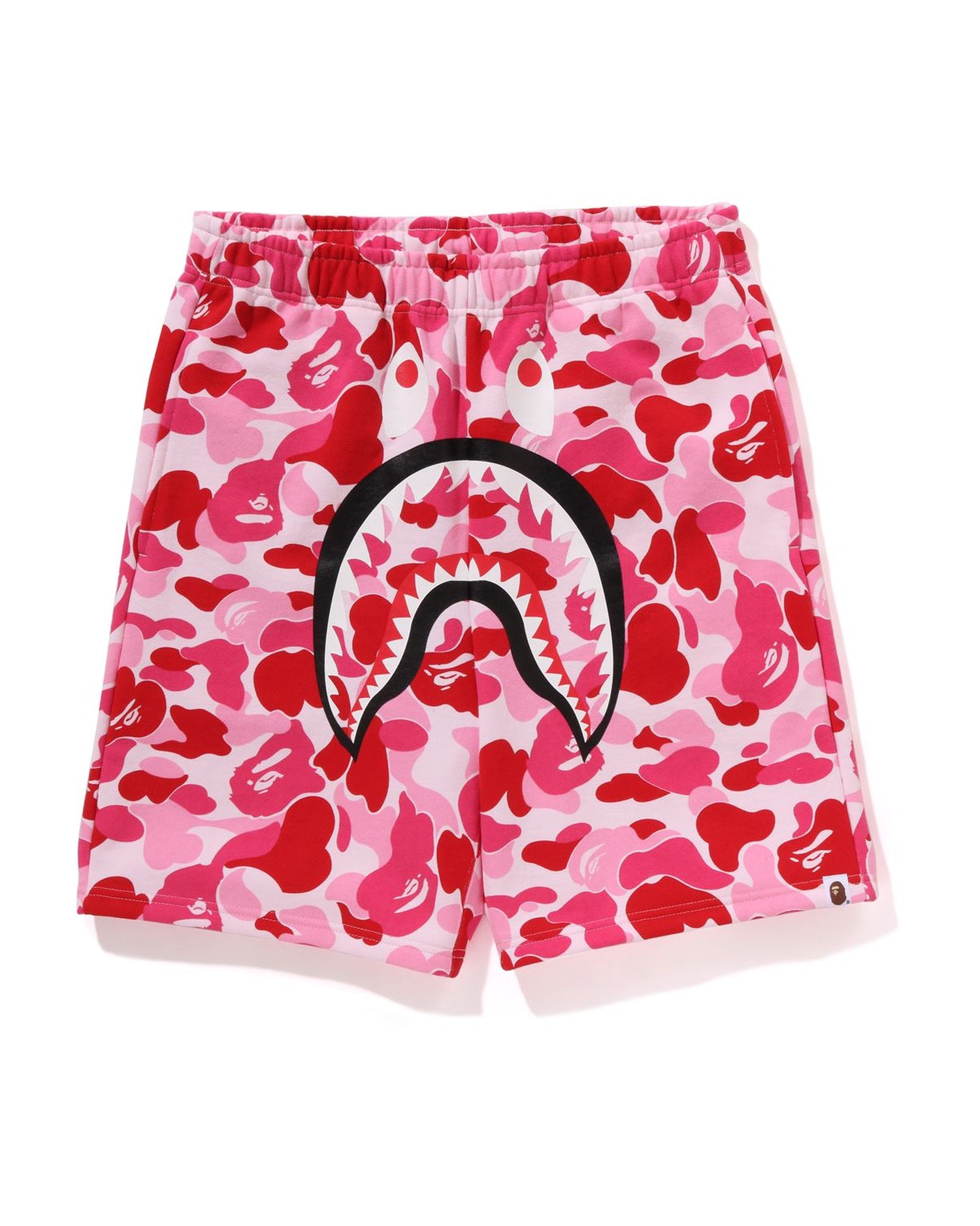 A BATHING APE Abc Camo Shark Sweat Shorts Bape official website INT. BAPE.COM