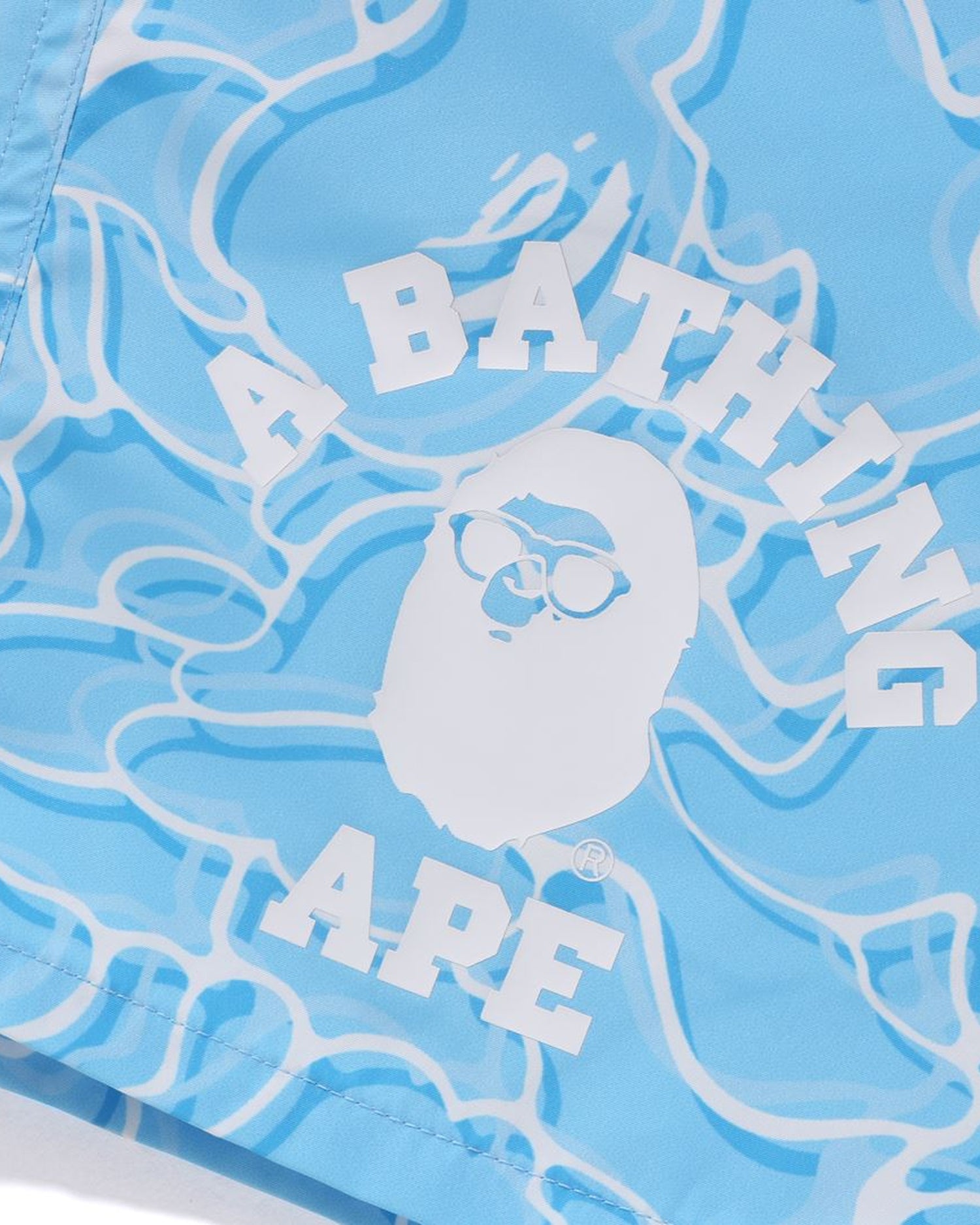 A BATHING APE® Abc Sea Surface Camo Beach Shorts | Bape A BATHING APE® Abc Sea Surface Camo Beach Shorts | Bape