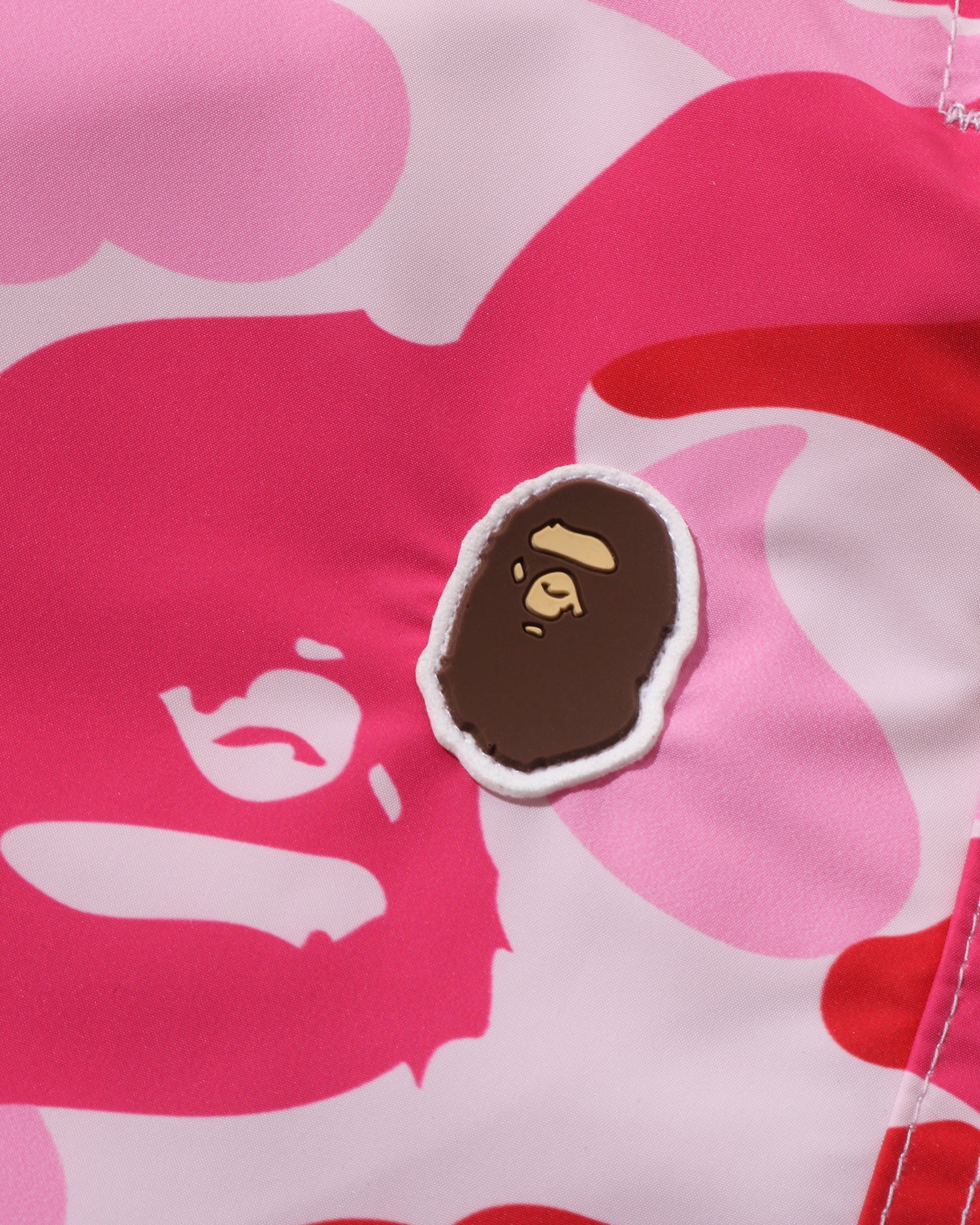 A BATHING APE® Abc Camo One Point Relaxed Fit Water Shorts Bape