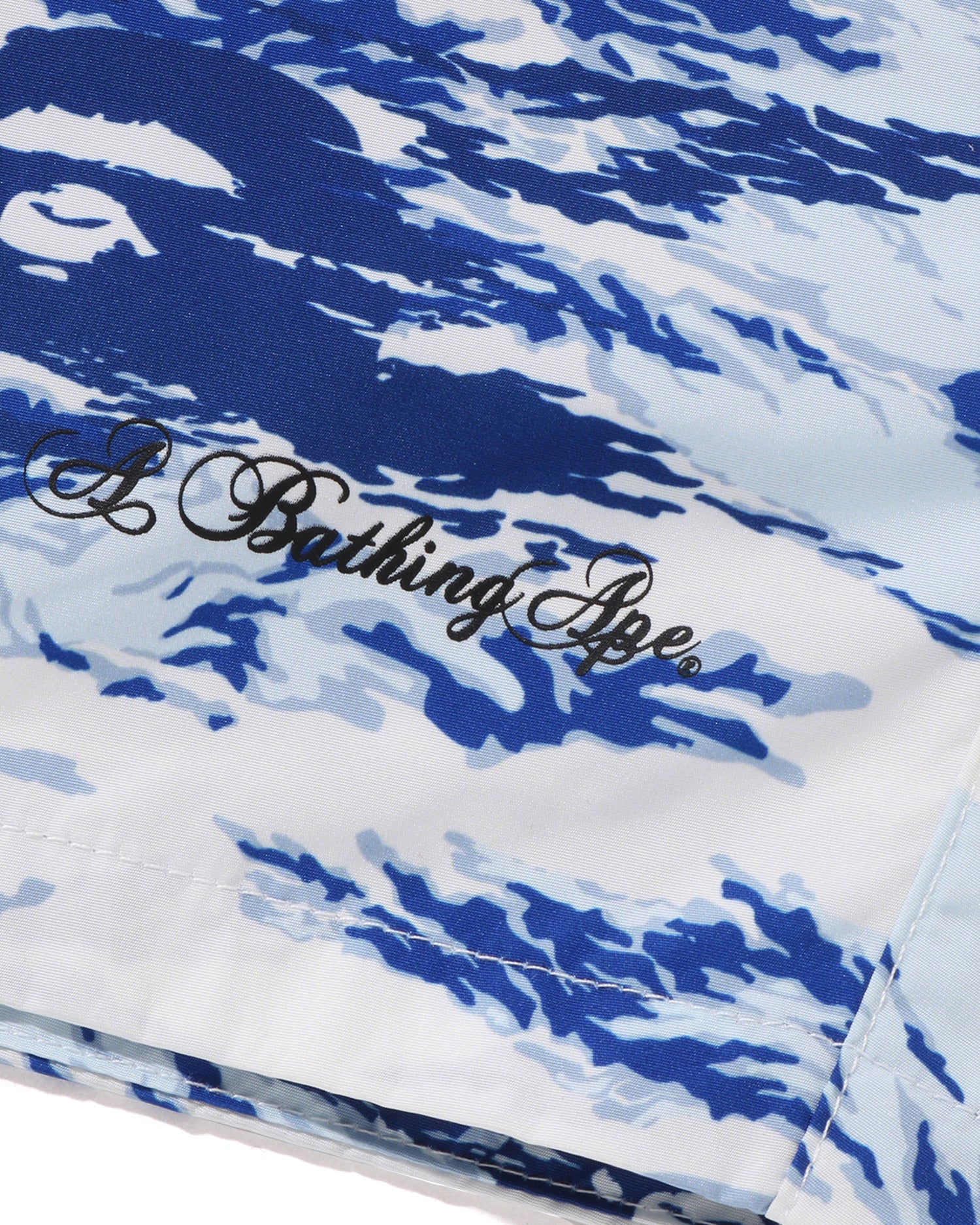 A BATHING APE® Palm Tree Camo Relaxed Fit Beach Shorts | Bape