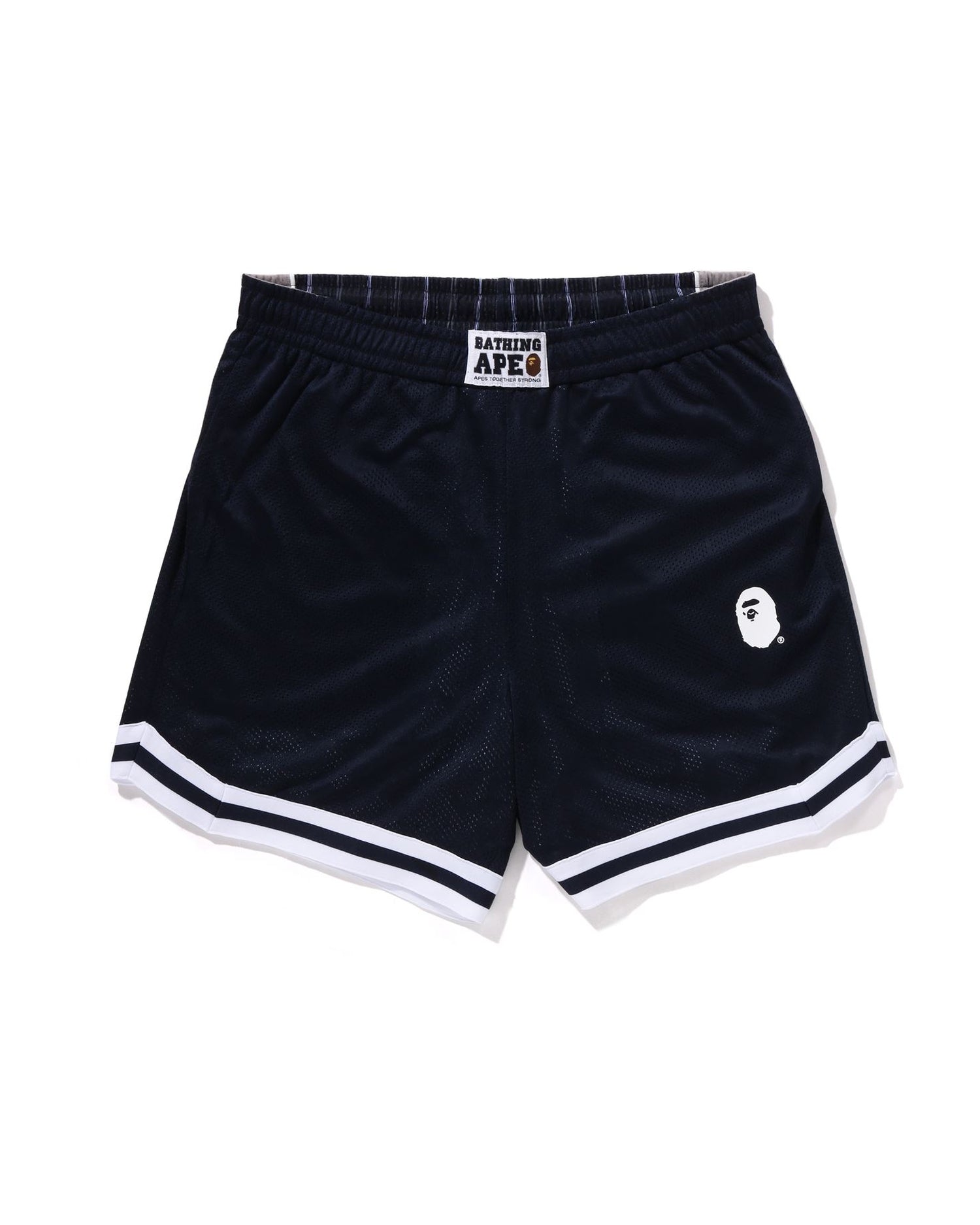 A BATHING APE® Multilogo Reversible Relaxed Fit Sweat Shorts A BATHING APE® Multilogo Reversible Relaxed Fit Sweat Shorts