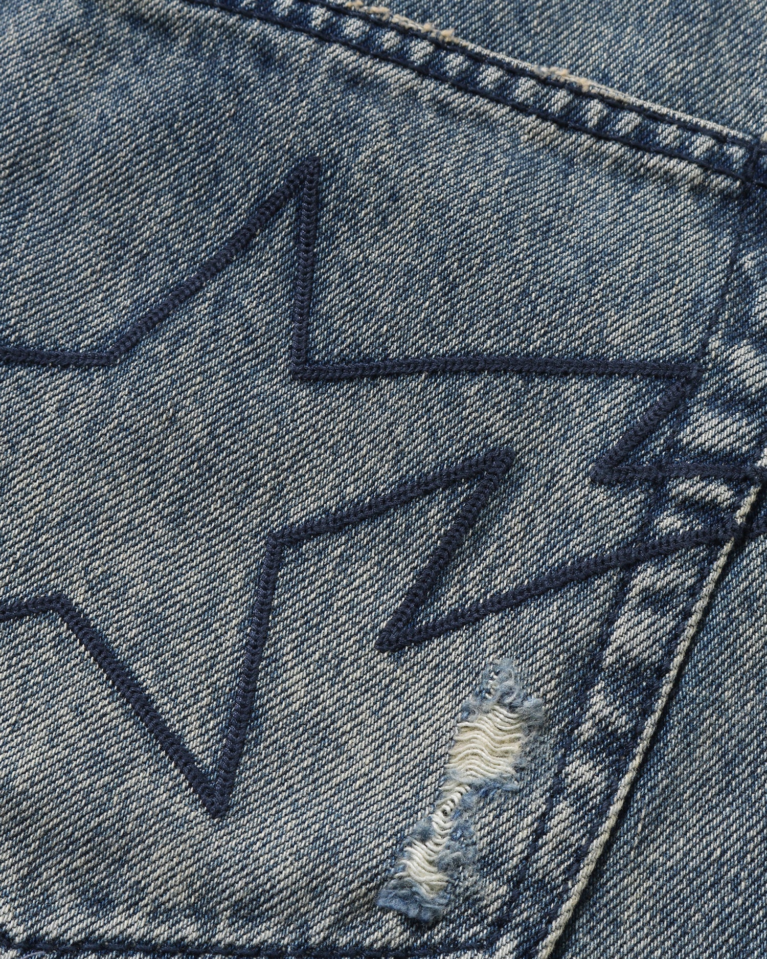 A BATHING APE® STA Relaxed Fit Denim Shorts | Bape official