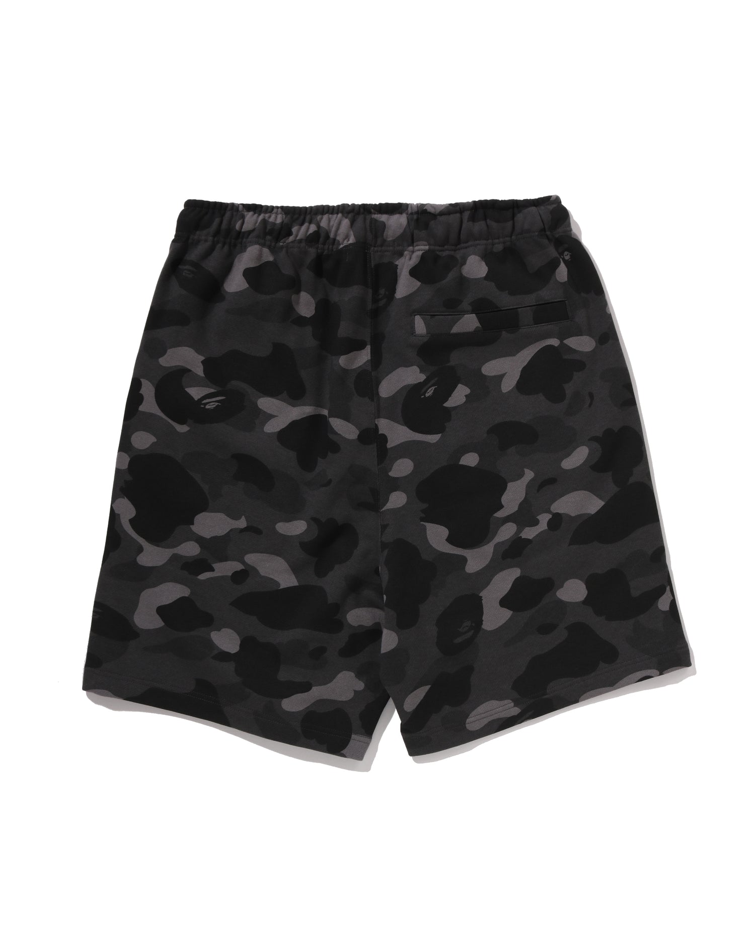 A BATHING APE® Color Camo Metal Ape Head Relaxed Fit Sweat Shorts