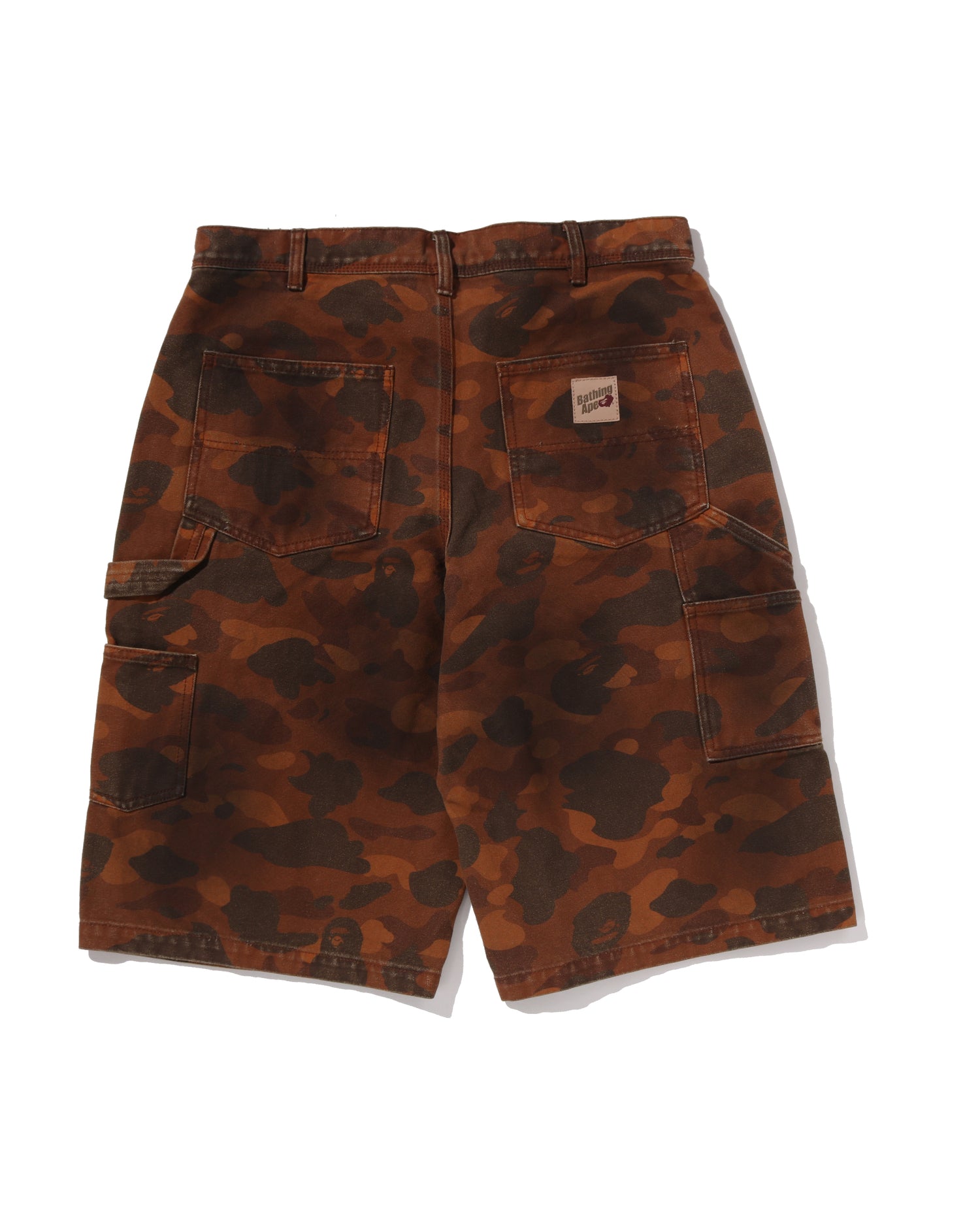A BATHING APE® Solid 1st Camo Garment Dyed Relaxed Fit Work Shorts