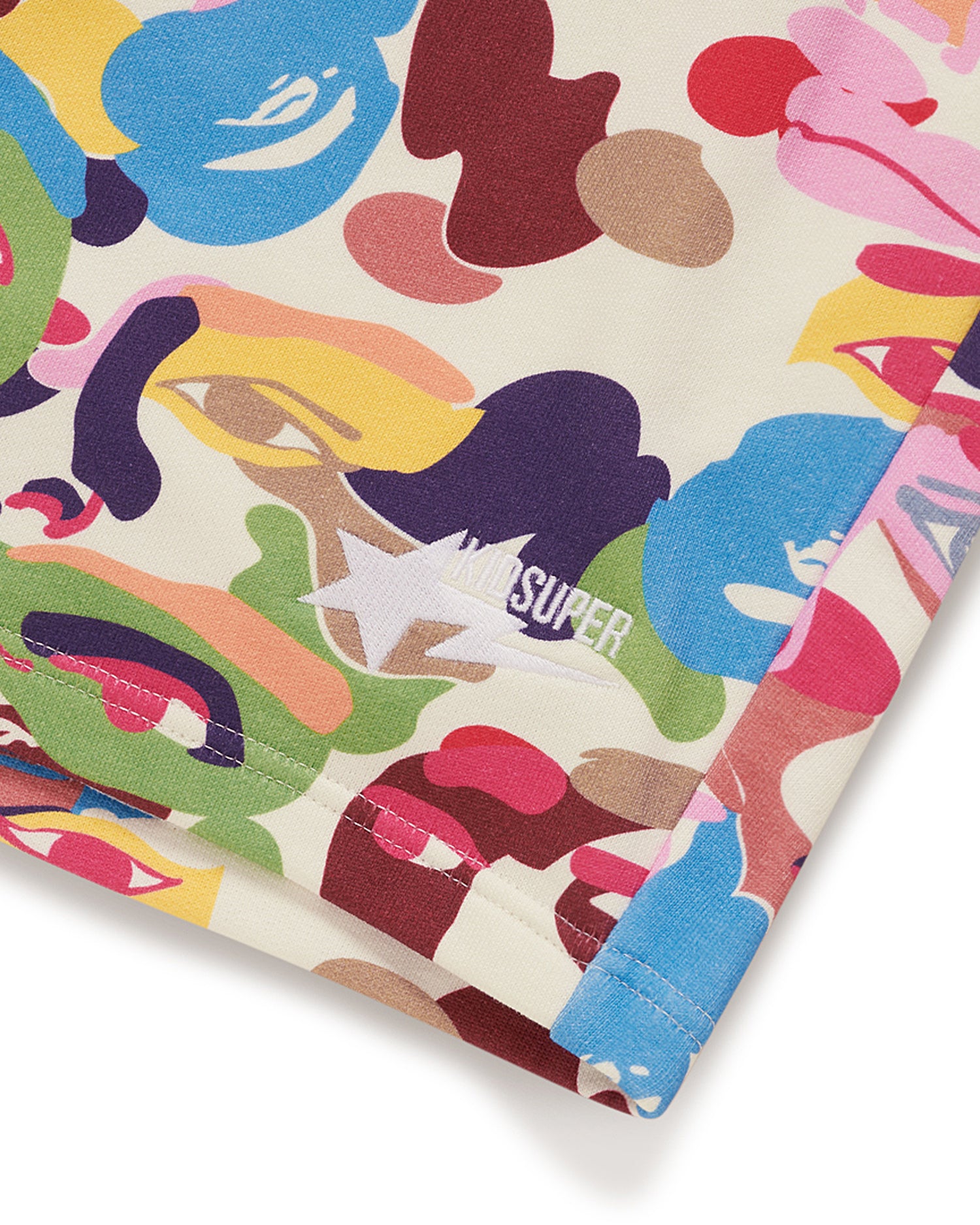 A BATHING APE® BAPE X Kidsuper Camo Sweat Shorts | Bape