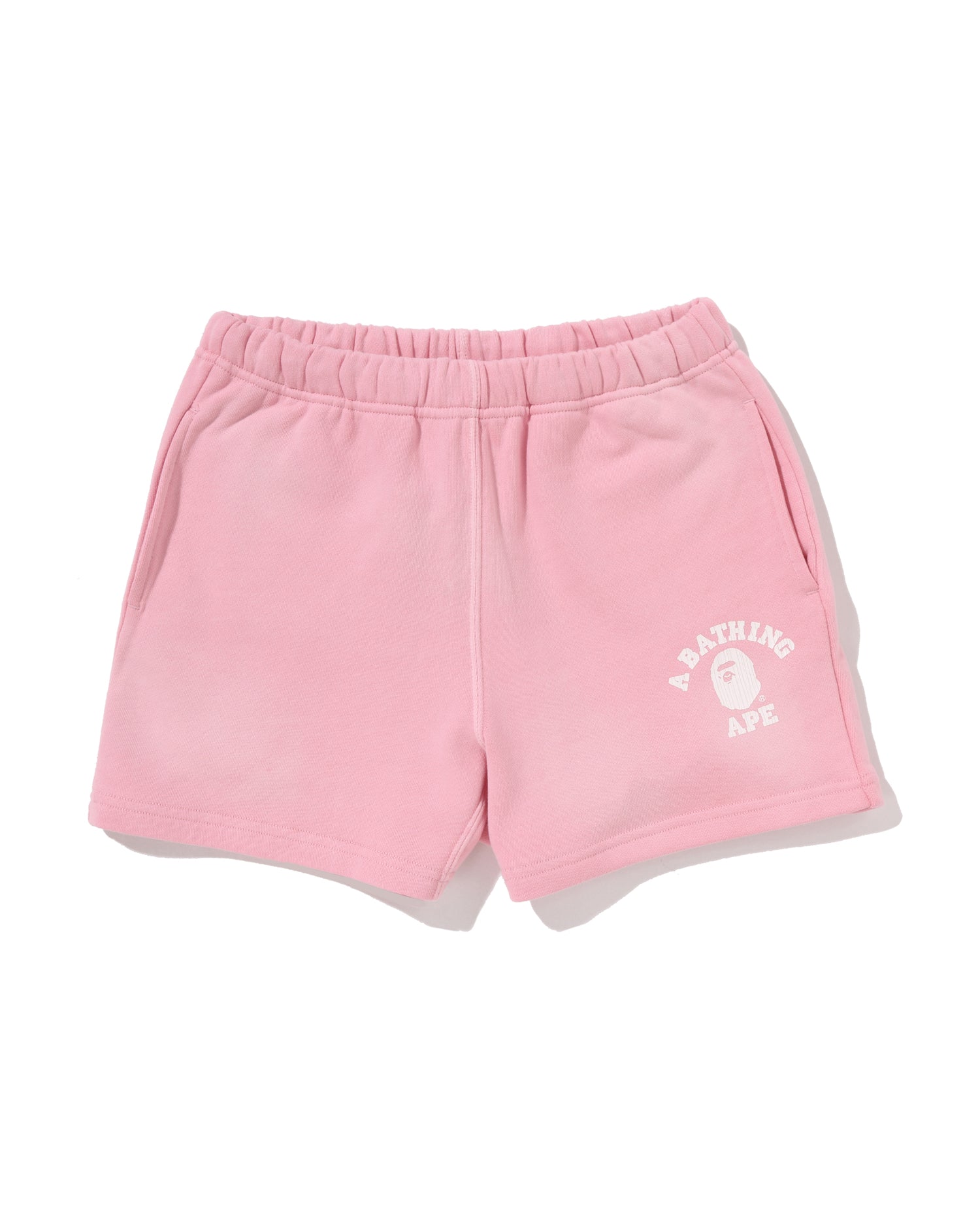 A BATHING APE® Vintage Washed College Sweat Shorts | Bape official