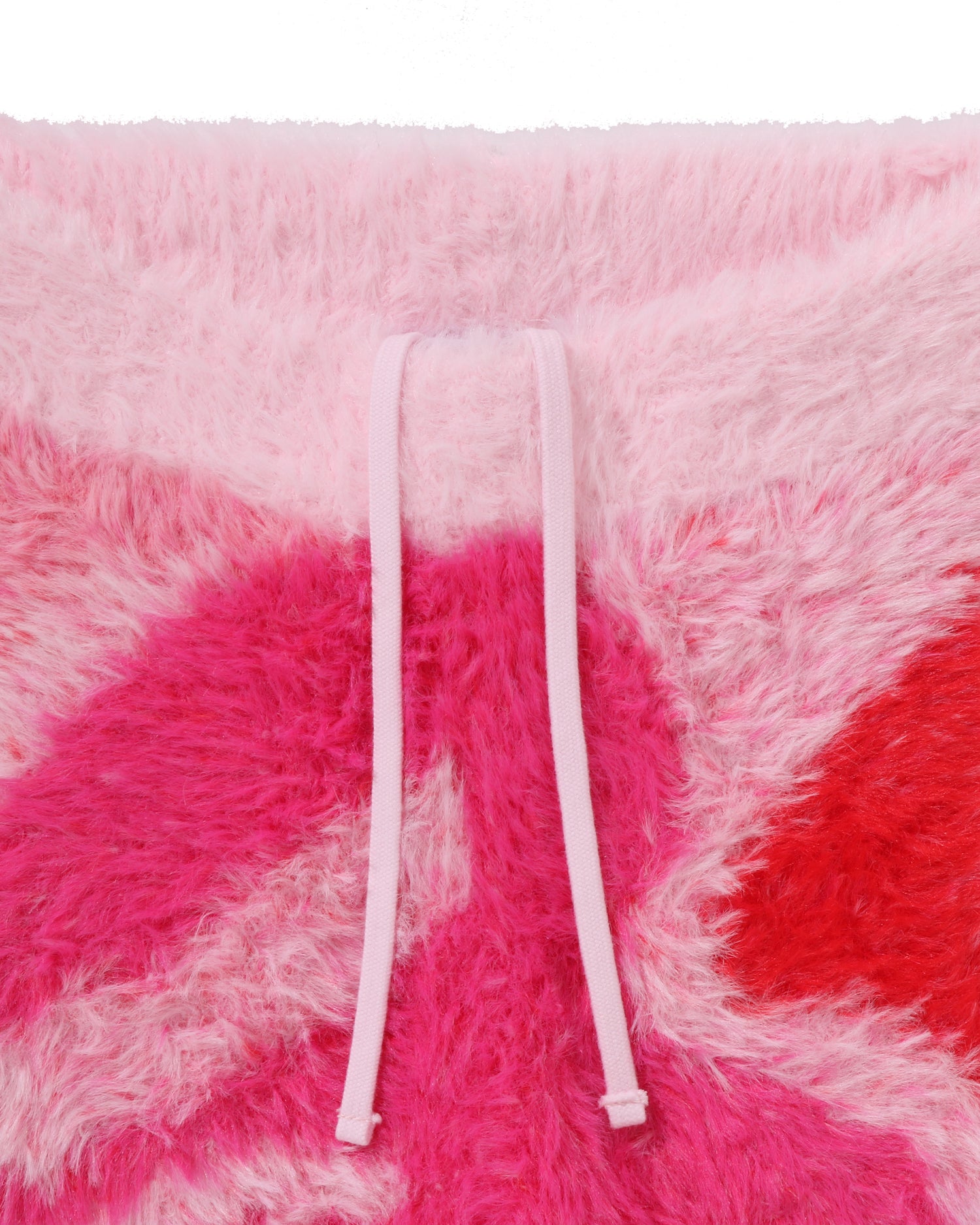 A BATHING APE® Abc Camo Long Fur Jacquard Shorts | Bape official