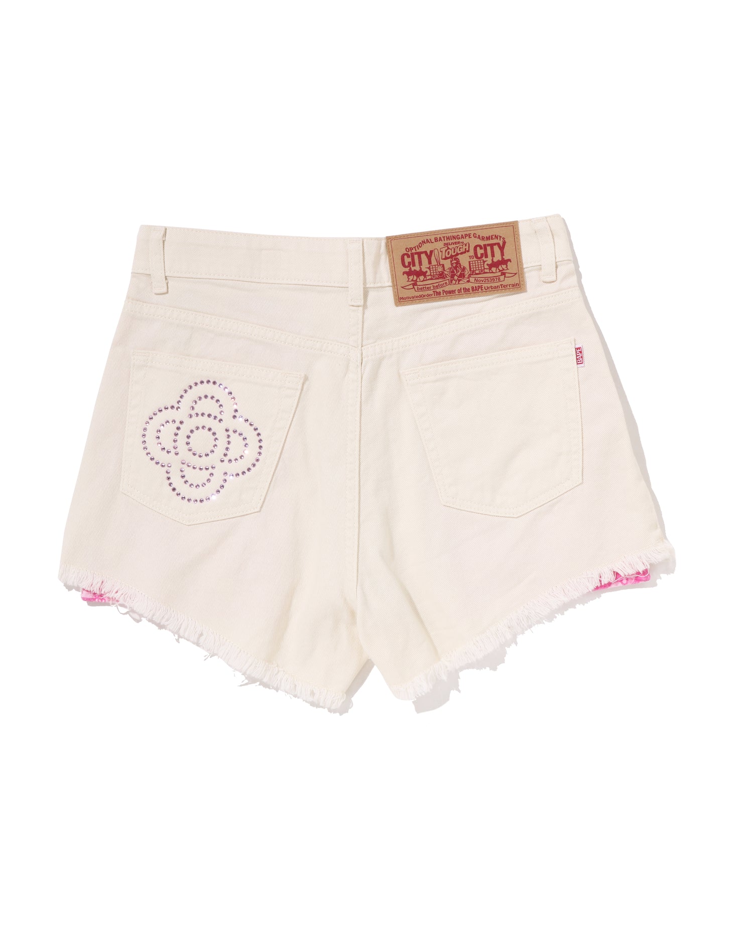 y2k❤️A BATHING APE 希少 BABY LISA 刺繍 ハーフパンツ A BATHING APE® Baby Lisa One Point Shorts | Bape official website