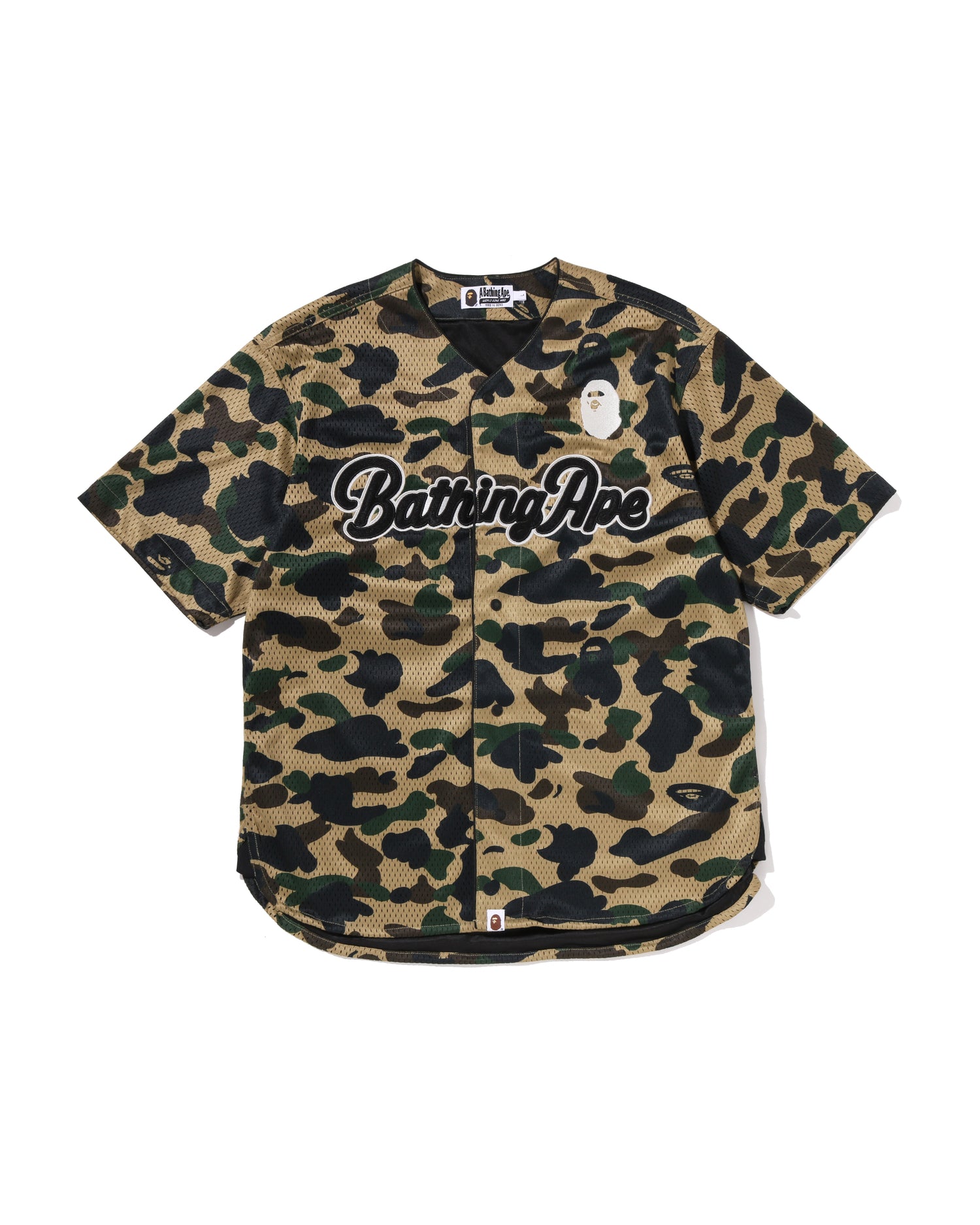 A BATHING APE® 1st Camo Baseball Shirt | Bape official website