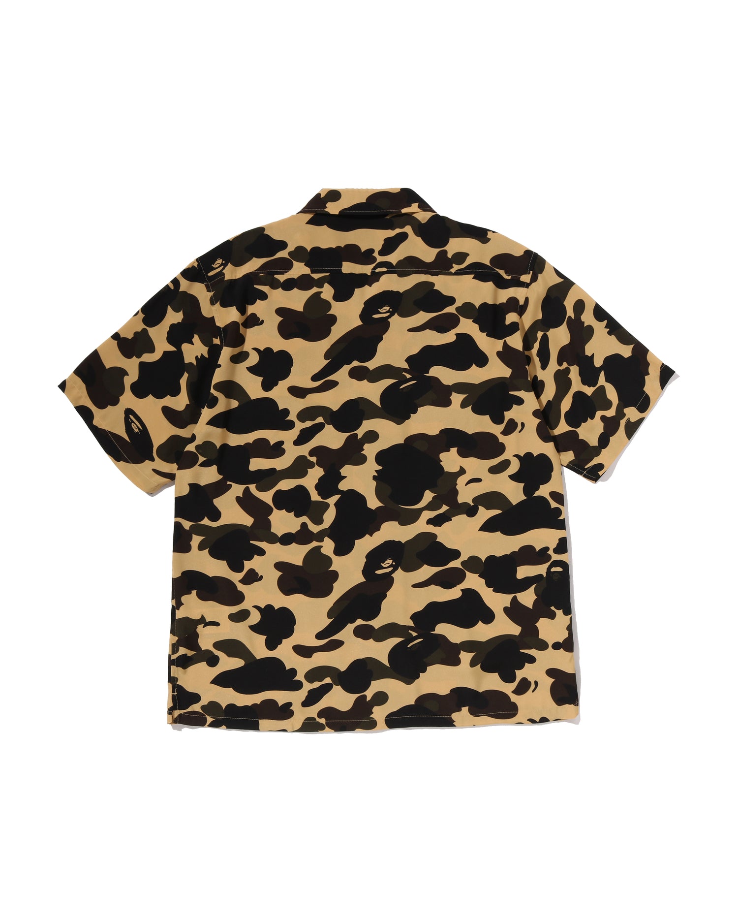 A BATHING APE® 1st Camo Open Collar Ss Shirts | Bape official