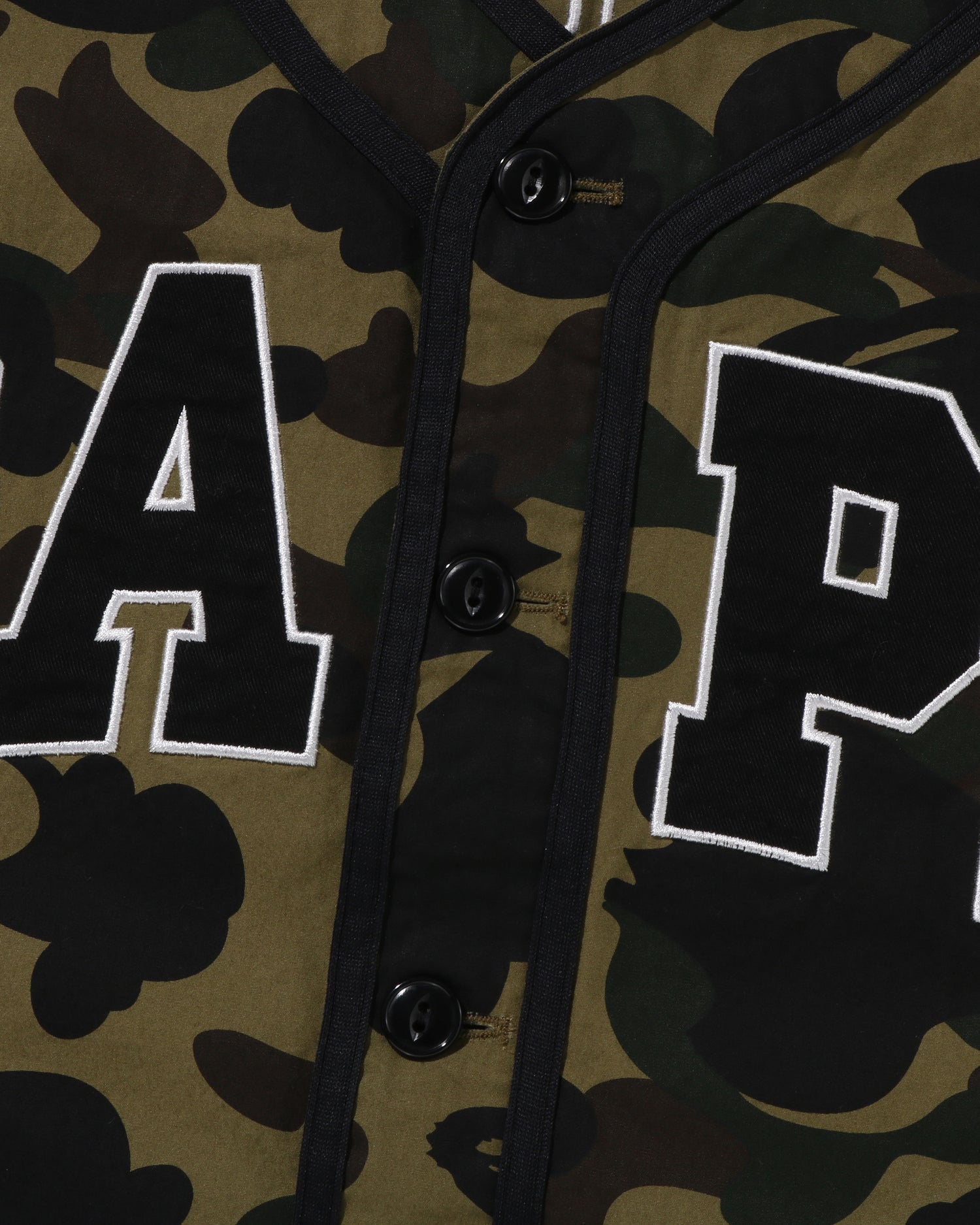 A BATHING APE® 1st Camo Baseball Shirt | Bape official website