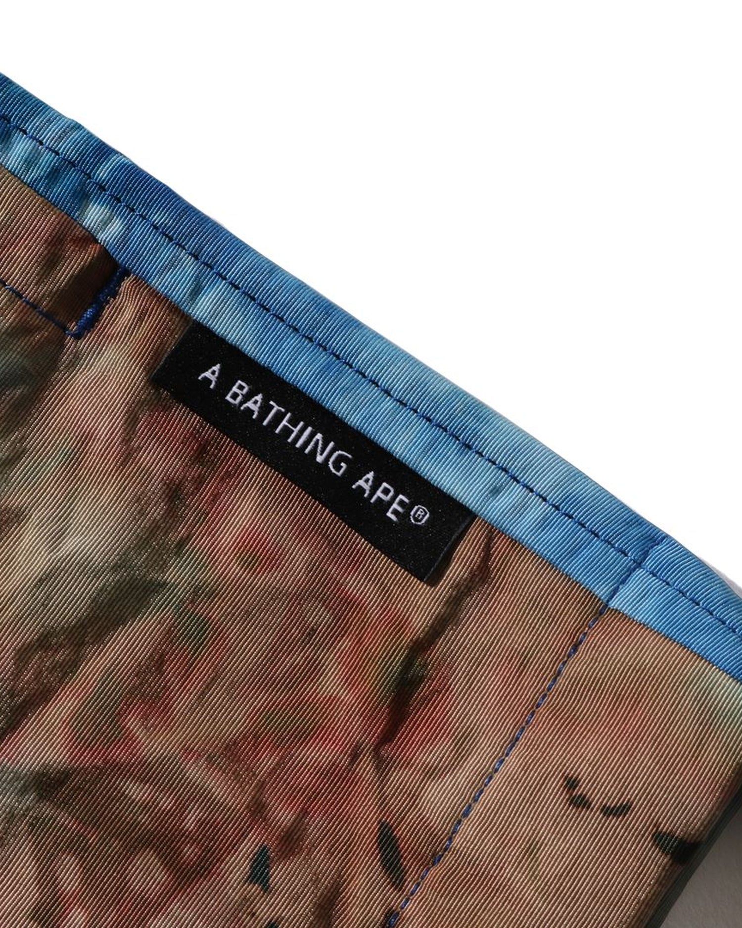 A BATHING APE® Chusen One Point Open Collar Shirt | Bape official