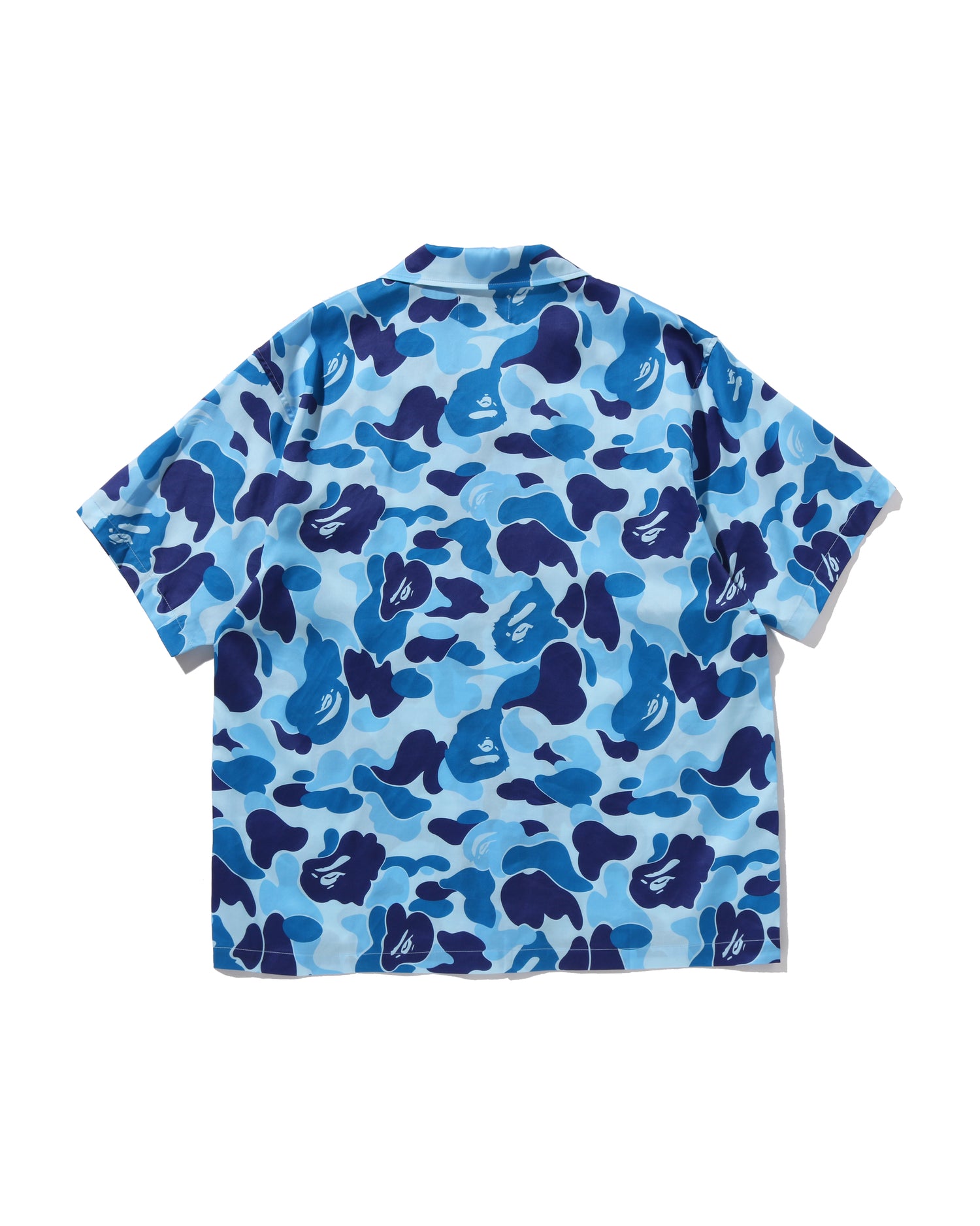 A BATHING APE® Abc Camo Open Collar Ss Shirt | Bape official