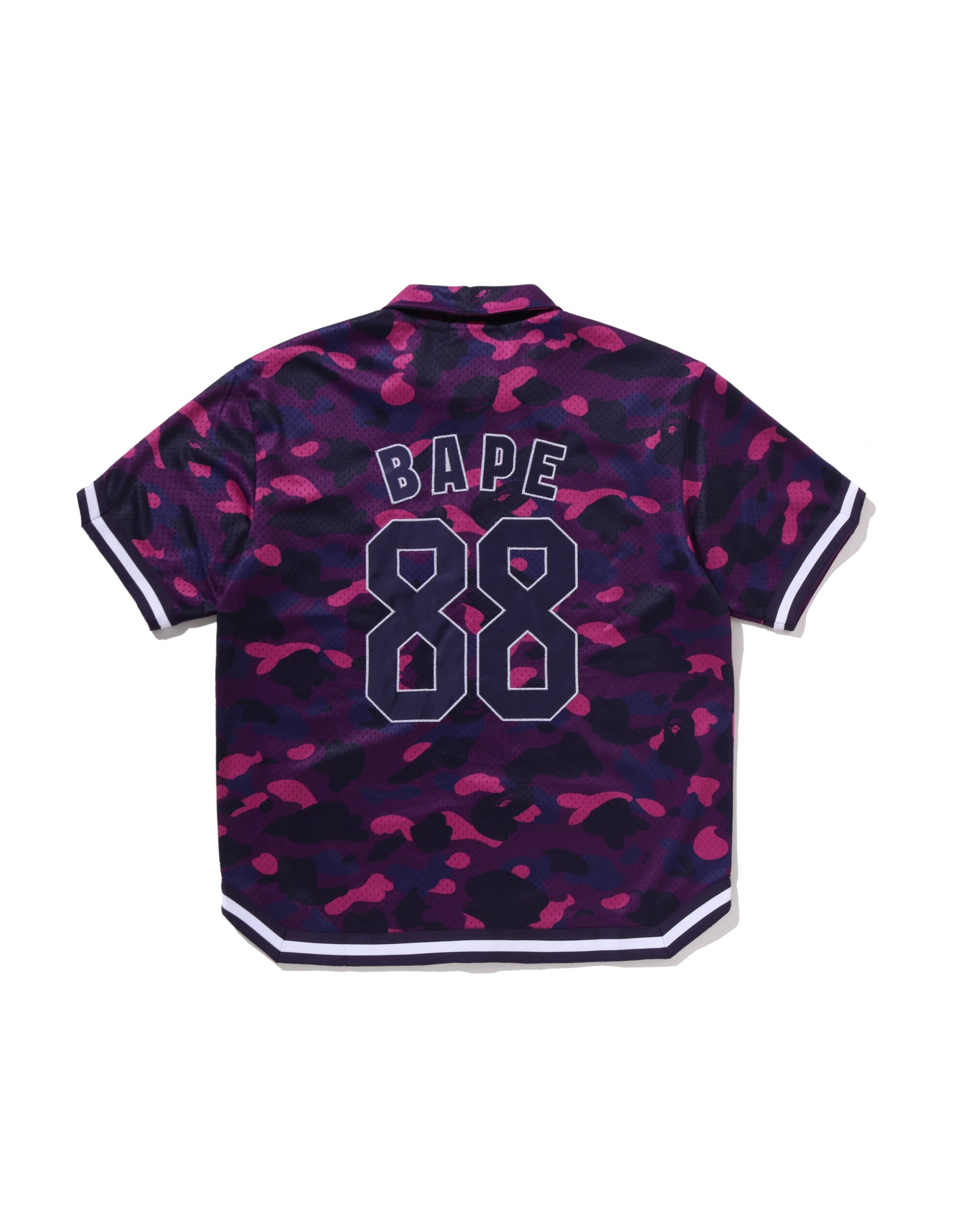 A BATHING APE® Color Camo Warm Up Ss Shirt | Bape official website