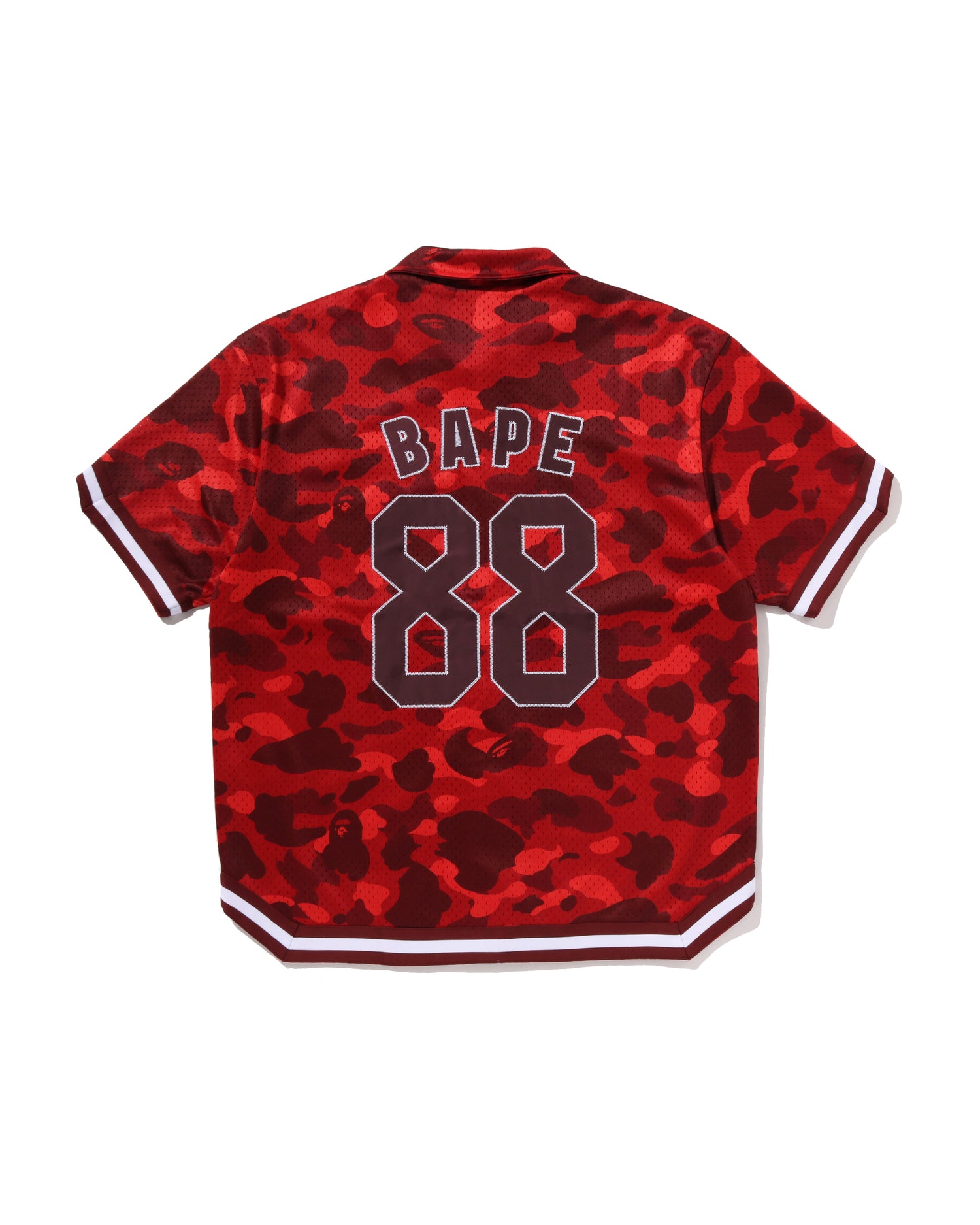 A BATHING APE® Color Camo Warm Up Ss Shirt | Bape official website