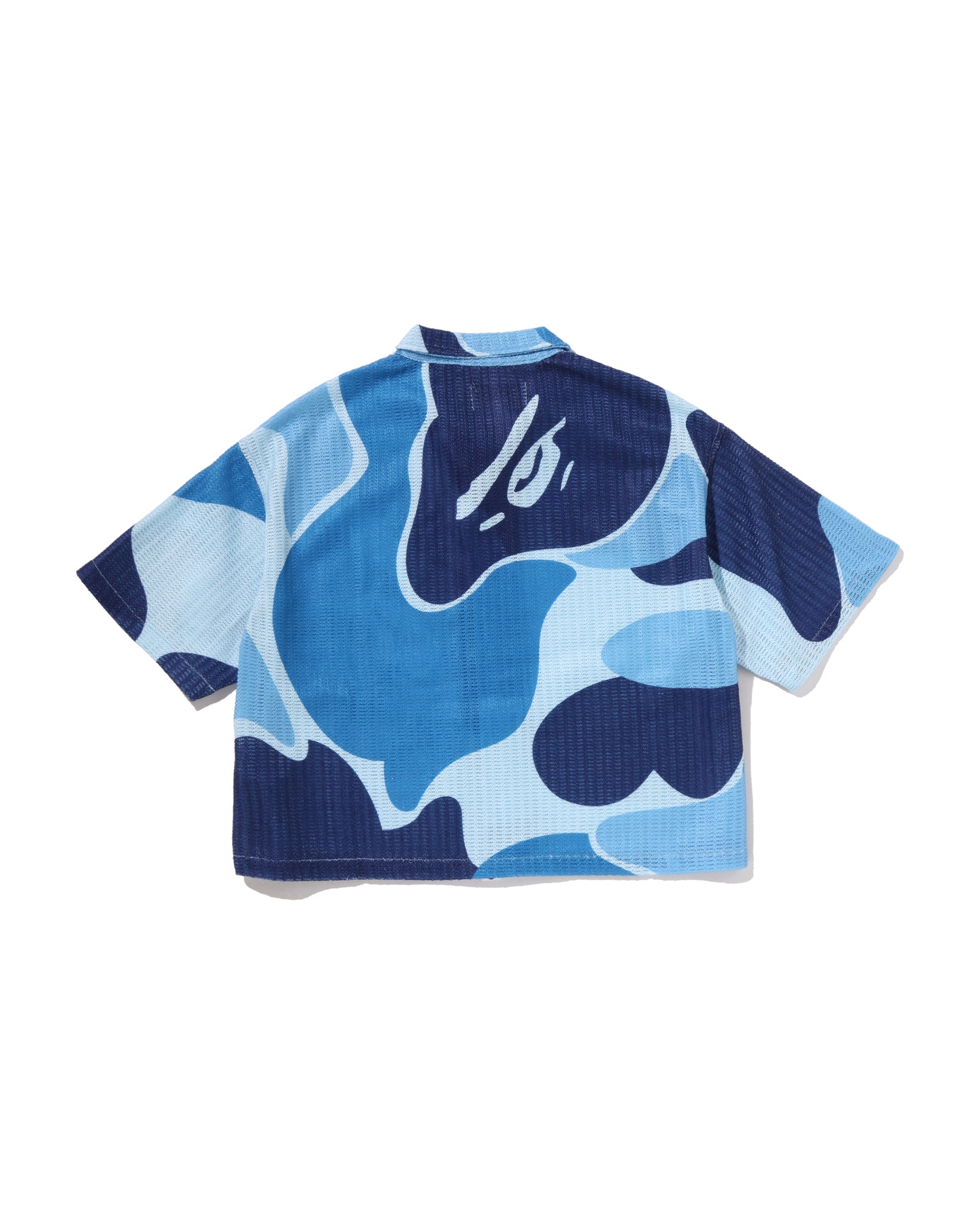A BATHING APE® Mega Abc Camo Open Collar Shirt | Bape official