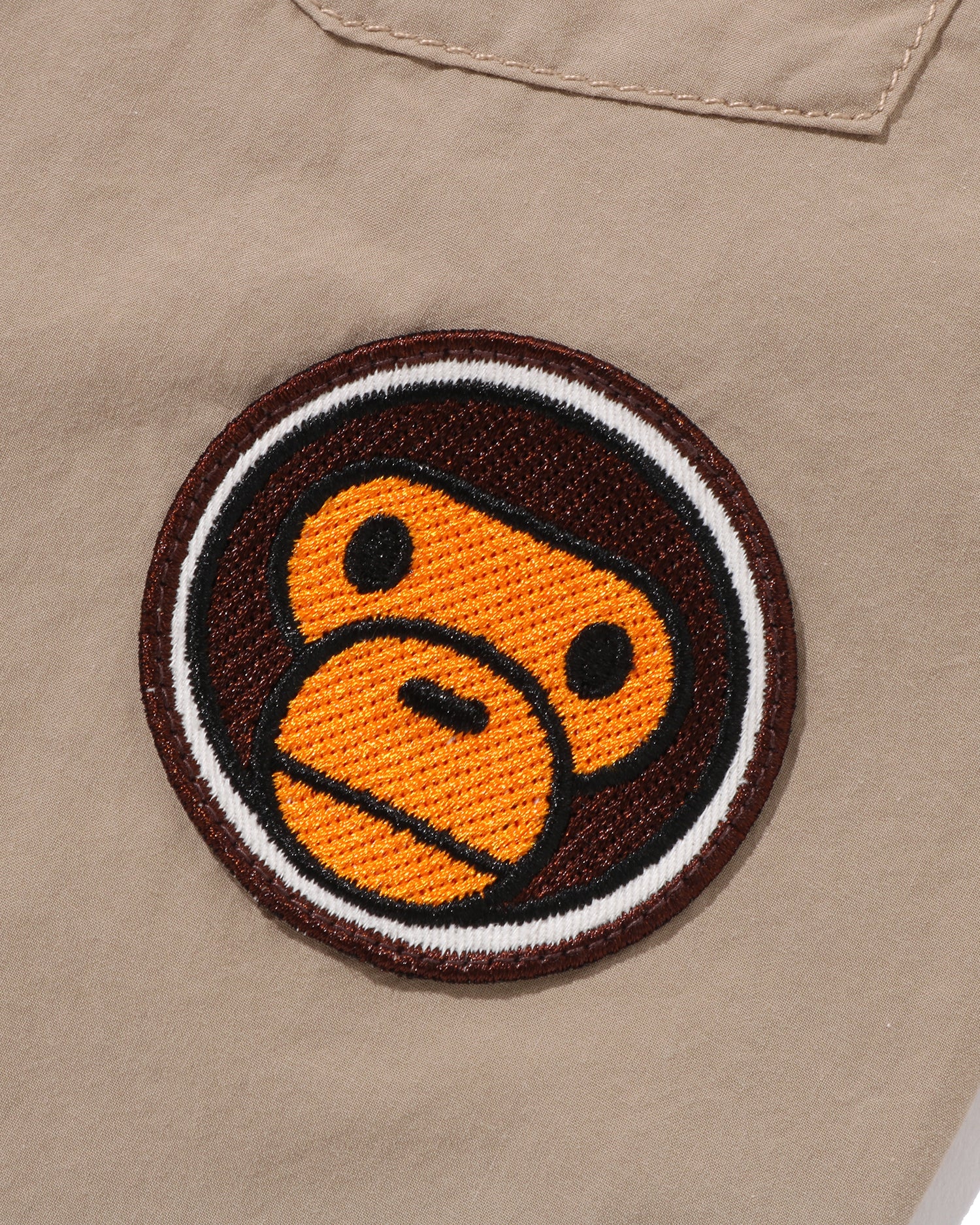 A BATHING APE® Kids Baby Milo Military Shirt | Bape official