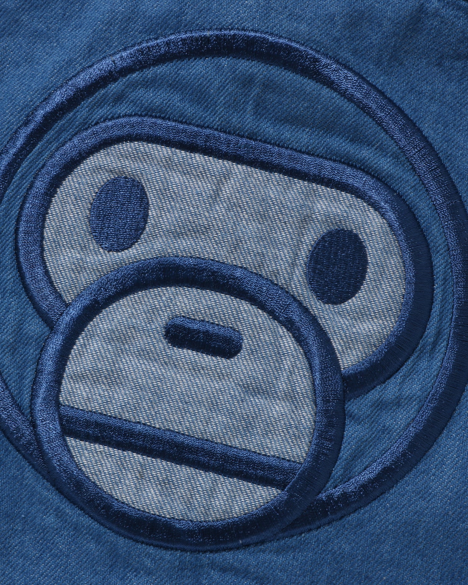 A BATHING APE® Kids Baby Milo Patch Denim Shirt | Bape official website –  INT.BAPE.COM