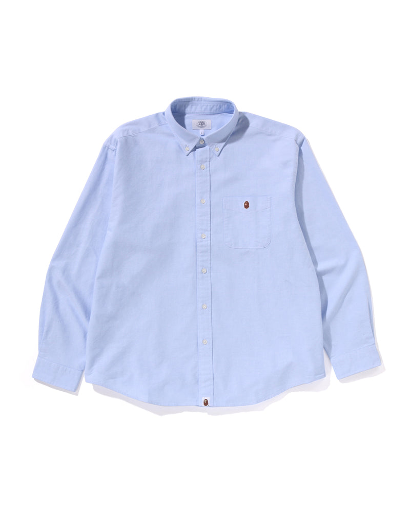 A BATHING APE® One Point Oxford Ls Shirt