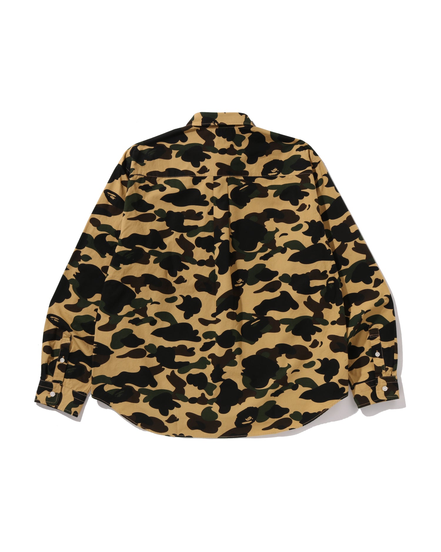 A BATHING APE® 1st Camo One Point Relaxed Fit Ls Shirt | Bape